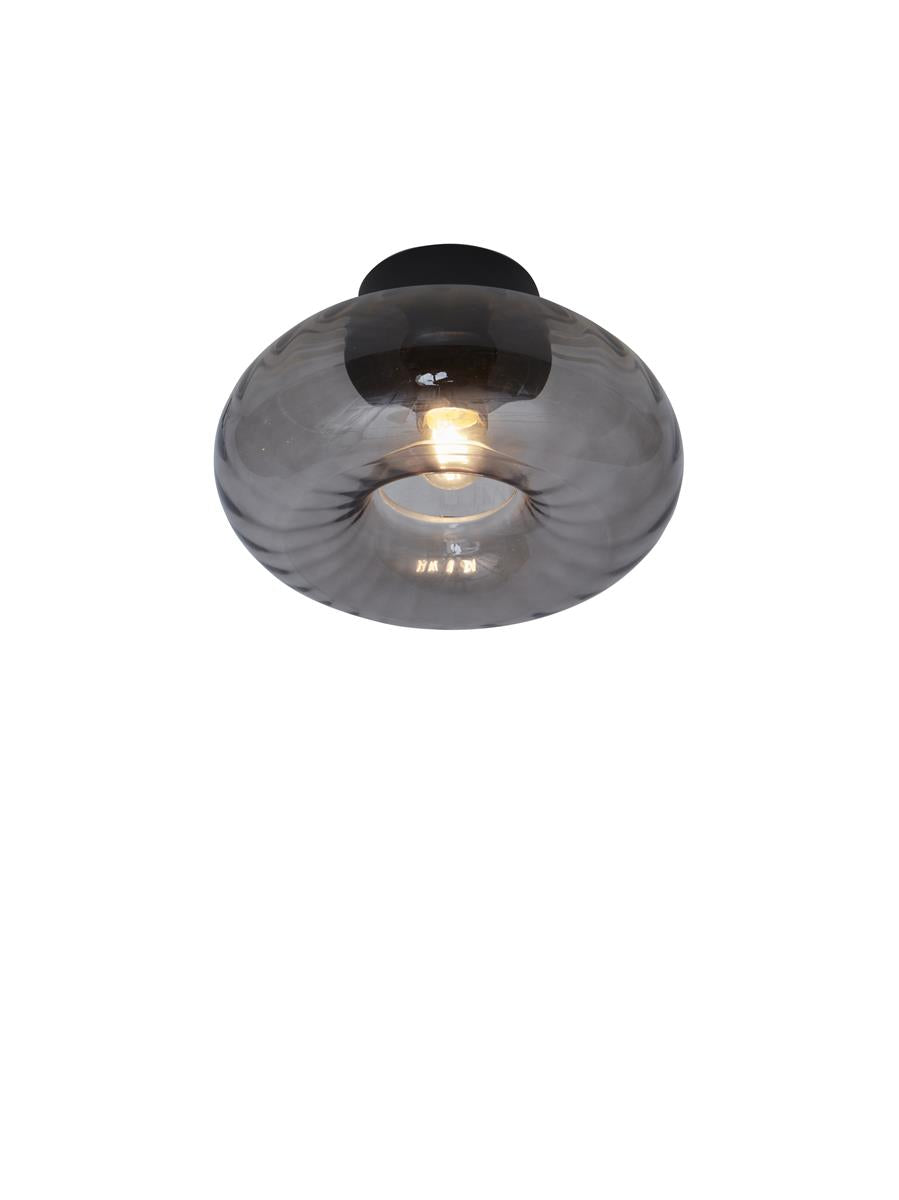 It's about RoMi Deckenlampe BRUSSELS schwarz | 27x27x18cm