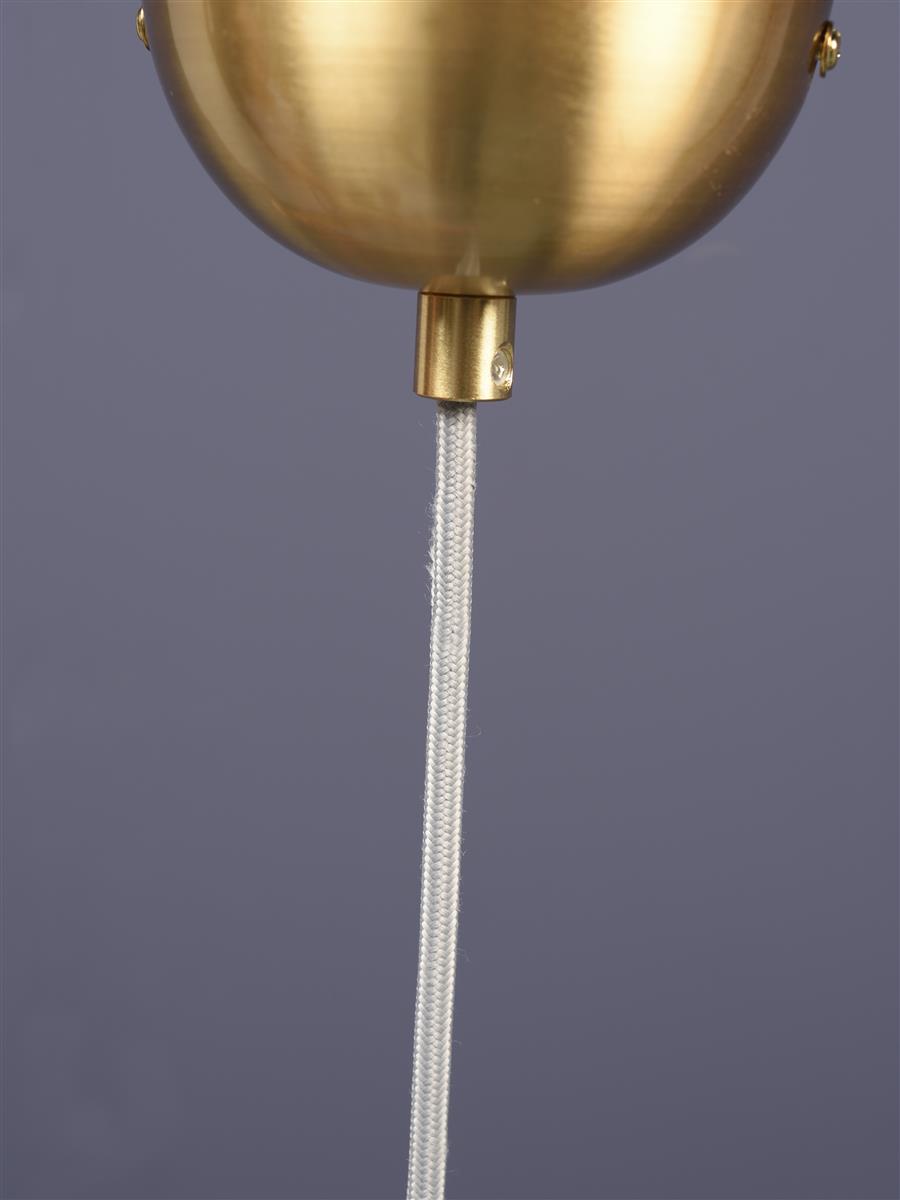 It's about RoMi Hängelampe BRUSSELS gold | 14x14x30cm
