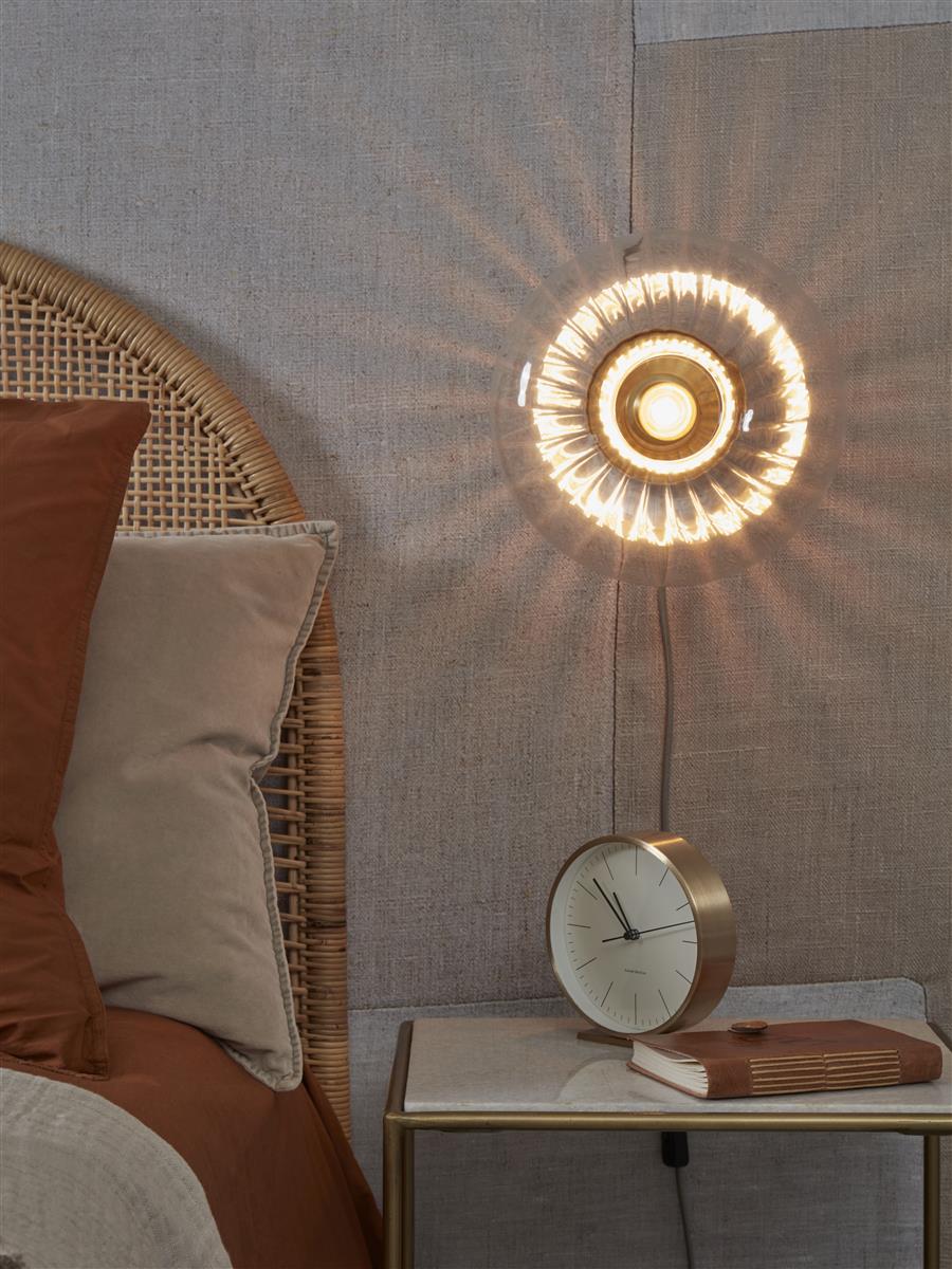 It's about RoMi Wandleuchte BRUSSELS gold | 27x18x27cm