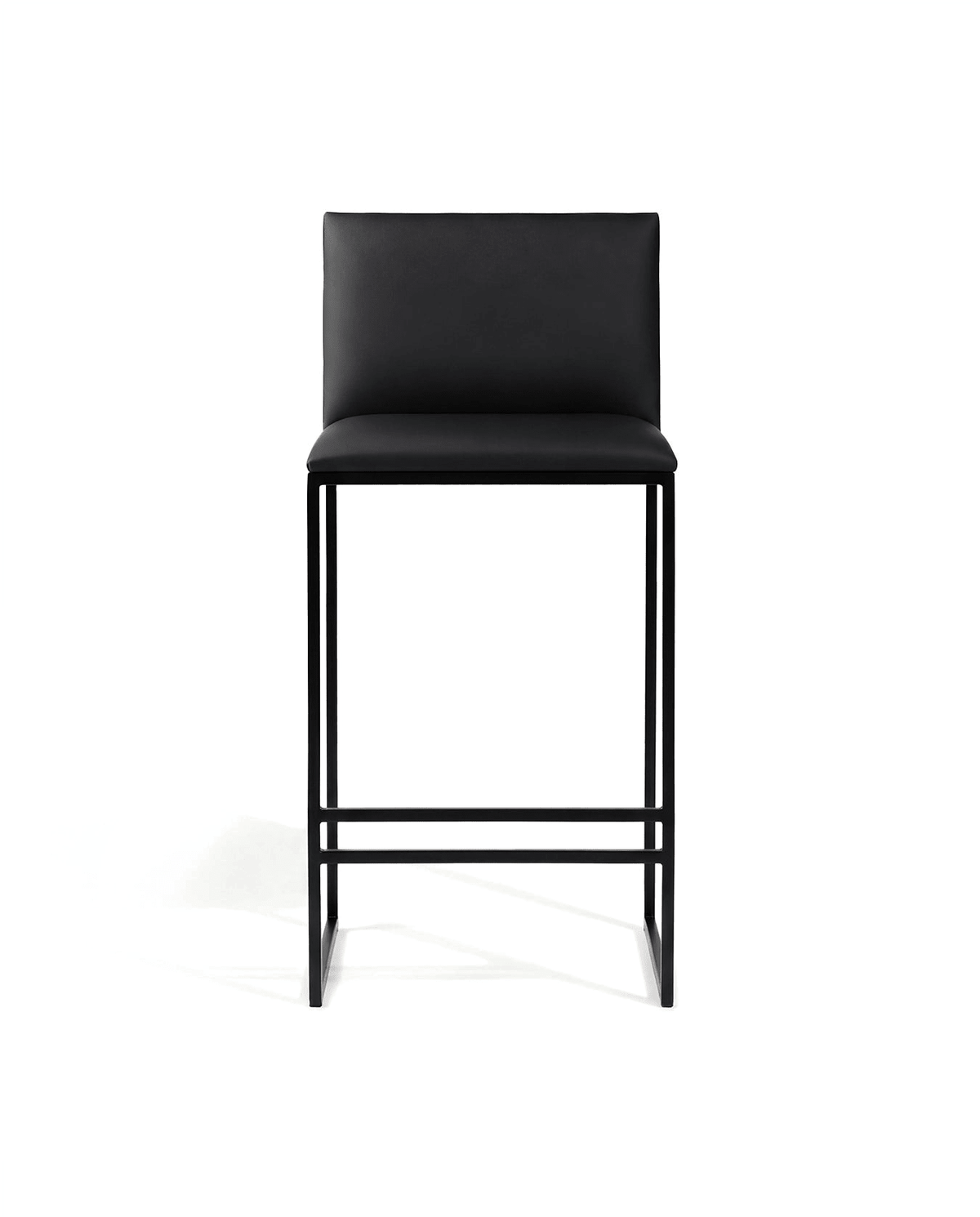 by Crea® Barhocker PHILIP Leder Jade Black - Sir Henrys