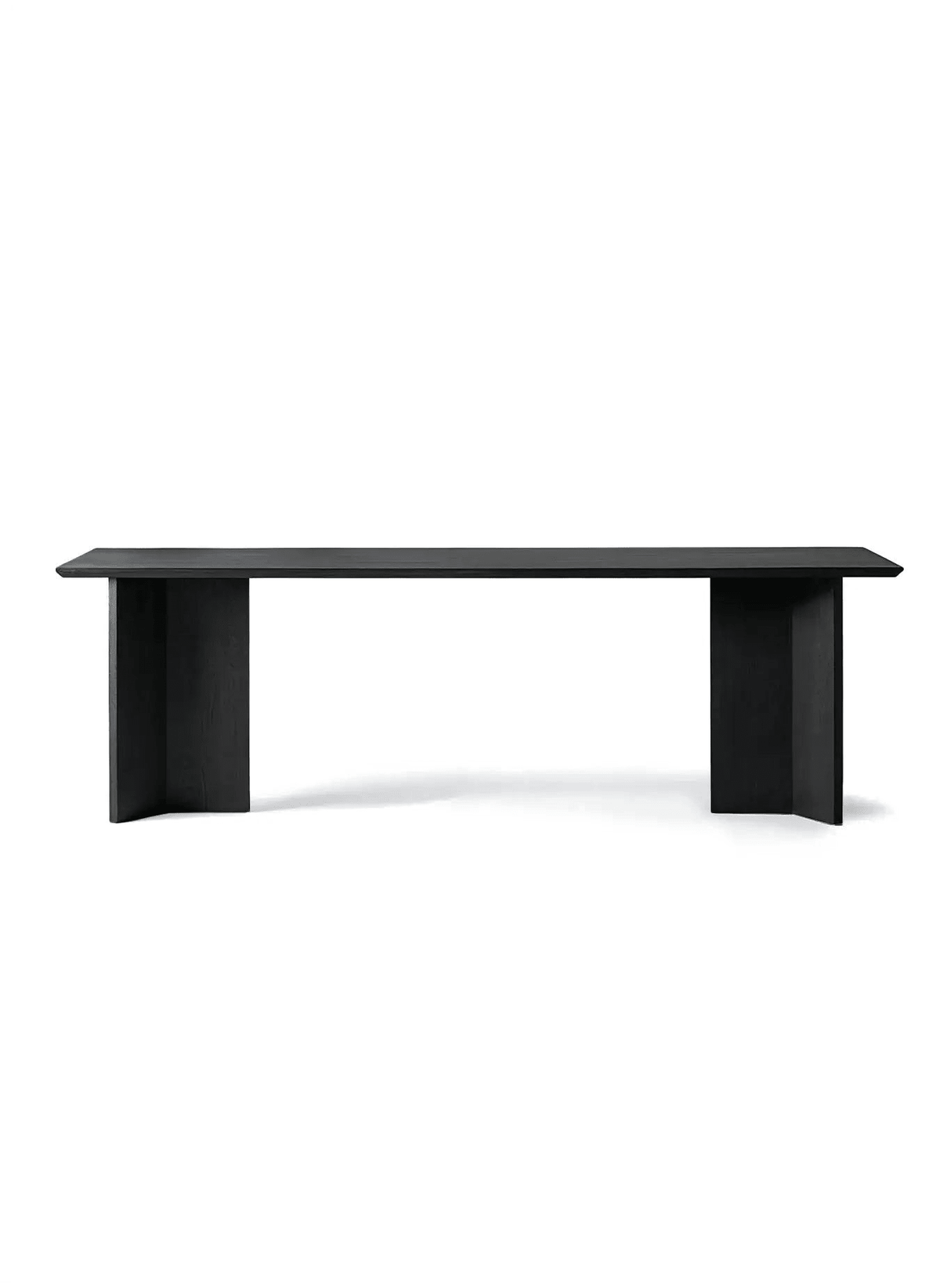 by Crea® Esstisch ANN Schwarze Eiche Massivholz - Sir Henrys