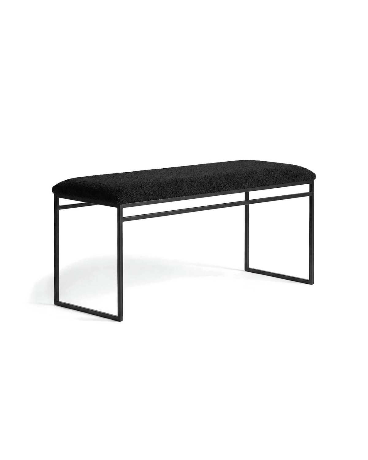 by Crea® Sitzbank WILMA Schwarzes Bouclé - Sir Henrys
