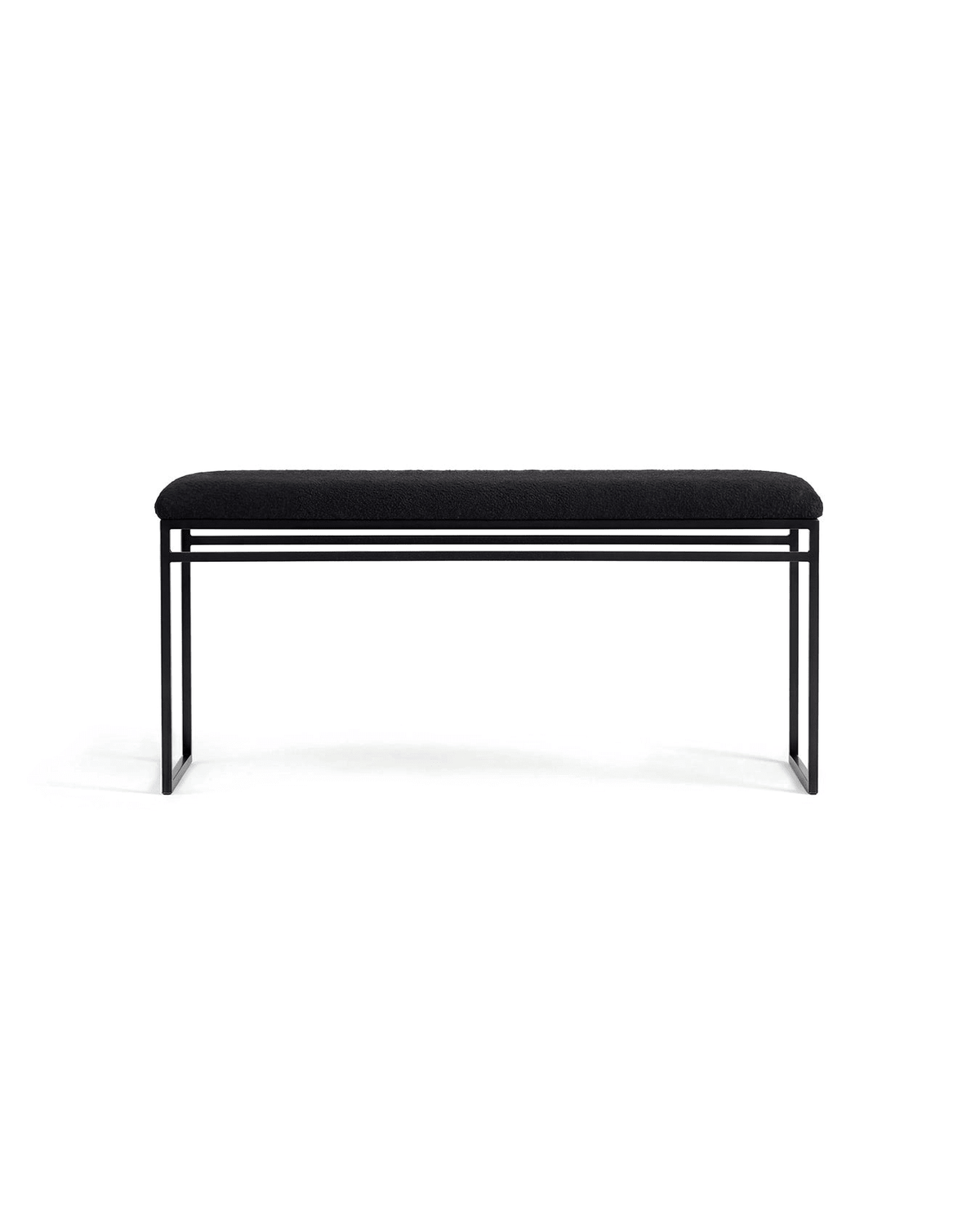 by Crea® Sitzbank WILMA Schwarzes Bouclé - Sir Henrys