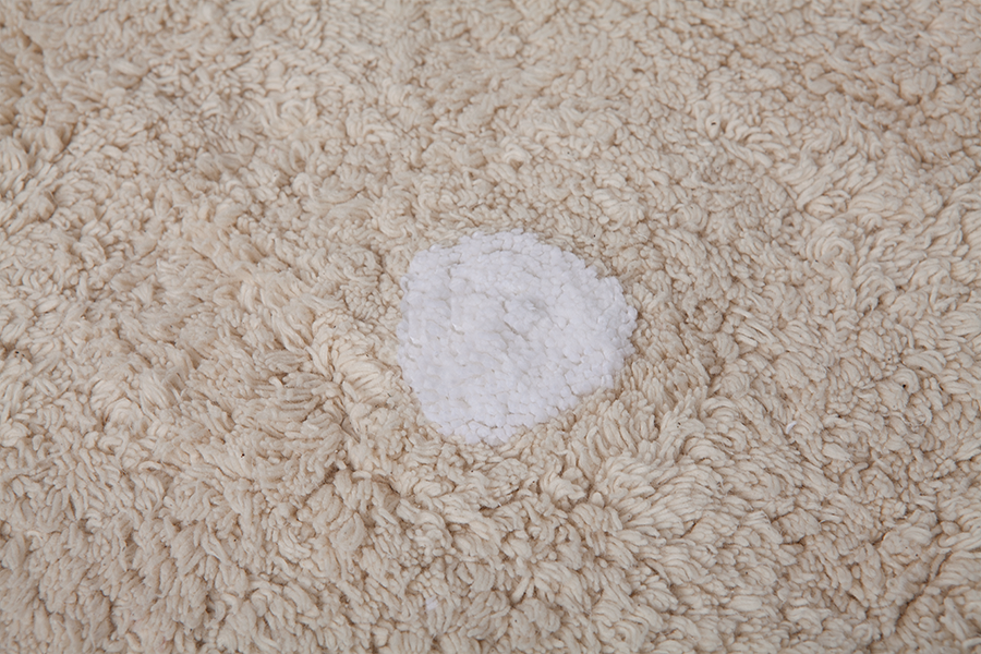 Lorena Canals waschbarer Teppich BISCUIT beige | 160x120 cm