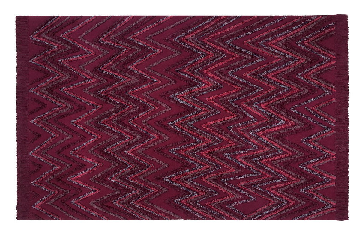 Lorena Canals waschbarer Teppich EARTH rot | 240x170 cm