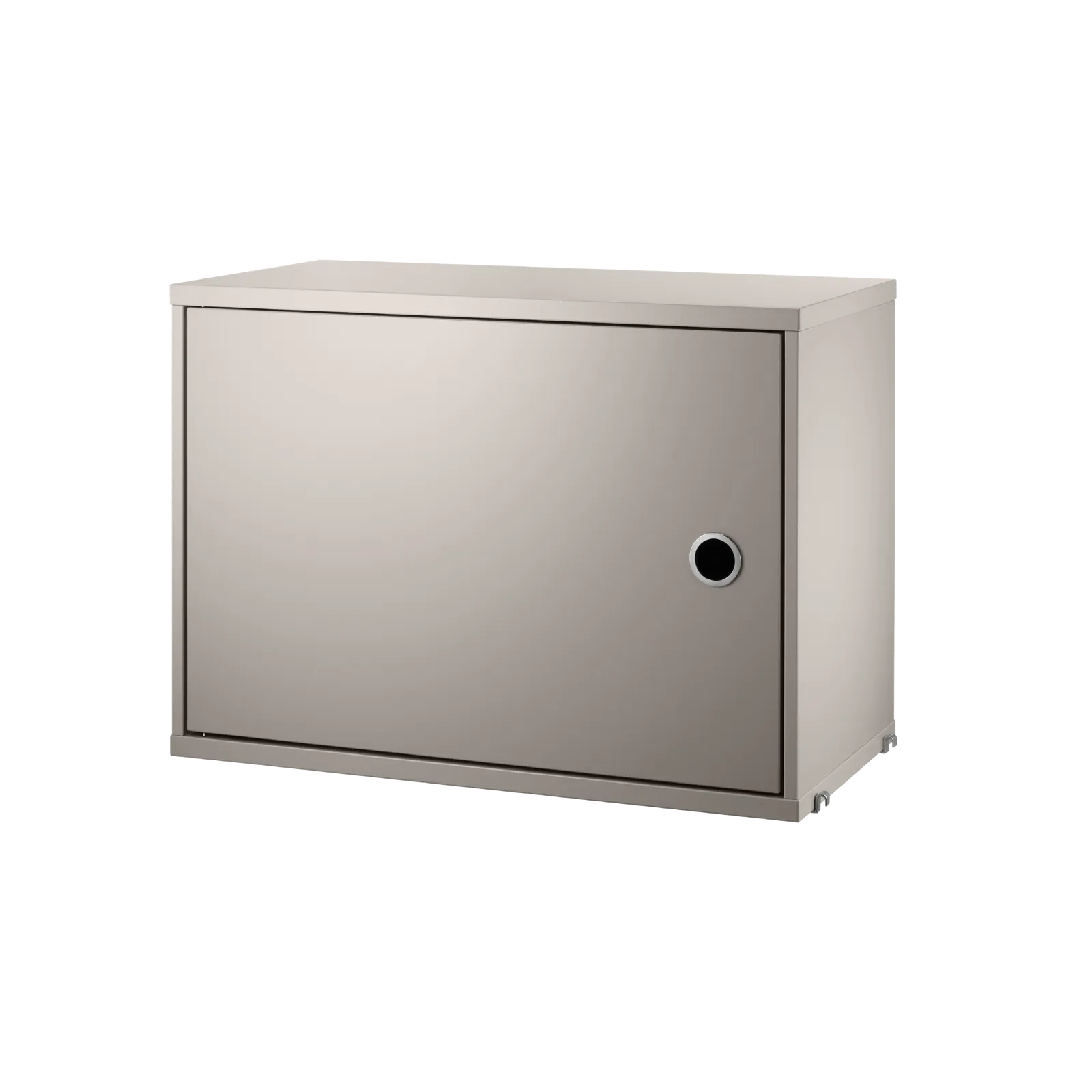 String Furniture Schrank mit Schwenktür B58 x T30 x H42, Beige
