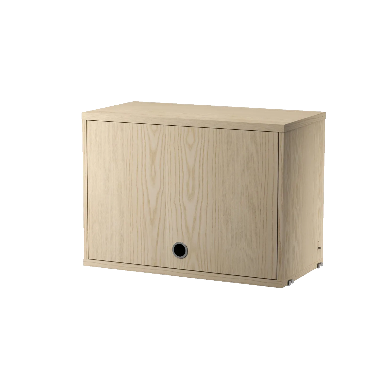 String Furniture Schrank mit Klapptür B58 x T30 x H42, Esche