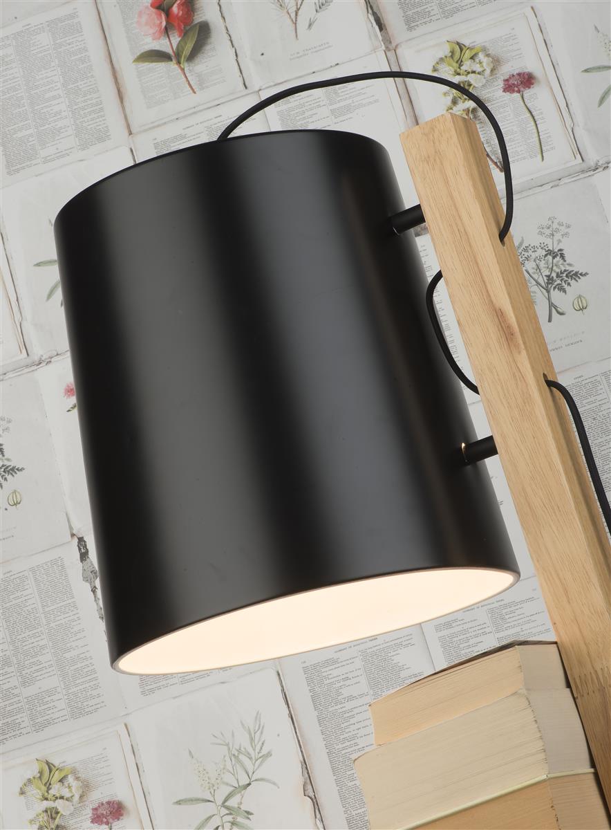 It's about RoMi Stehlampe CAMBRIDGE schwarz | 38x30x168cm