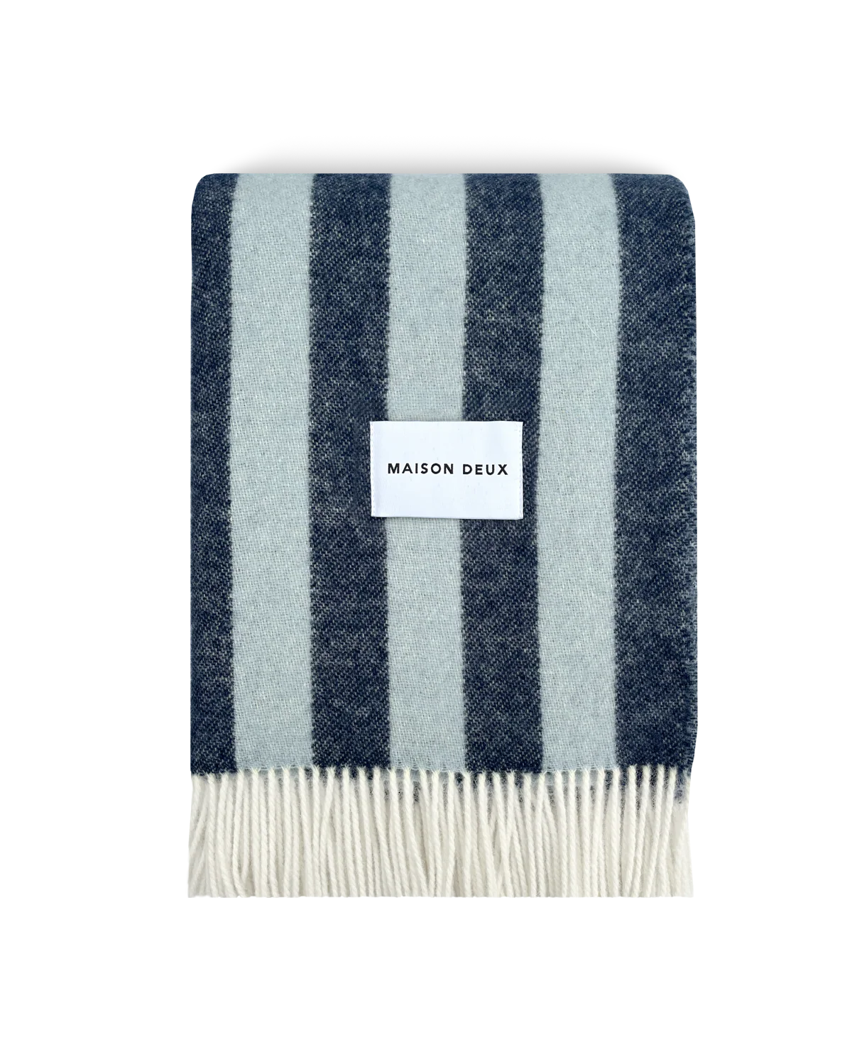 Maison Deux Kuscheldecke CANDY WRAP blau eisblau | 130x200cm