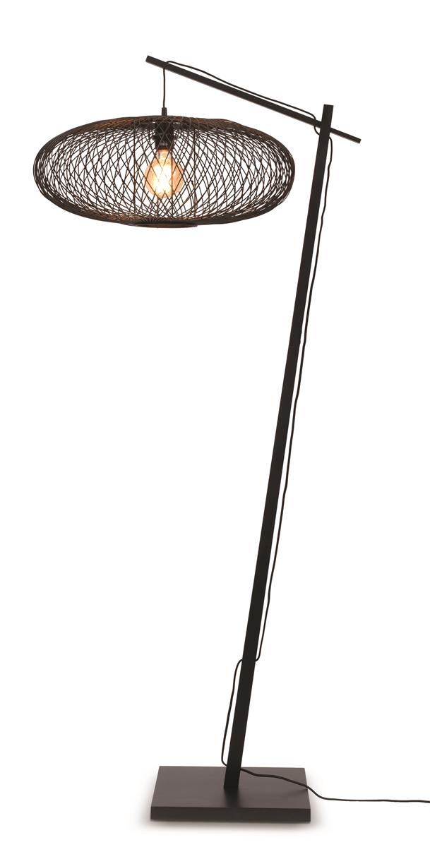Good&Mojo Stehlampe CANGO schwarz | 80x60x176cm