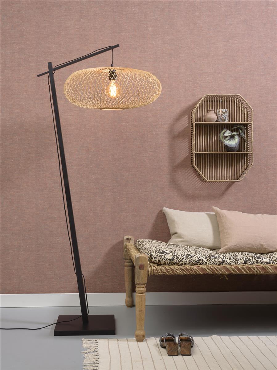 Good&Mojo Stehlampe CANGO braun | 80x60x176cm