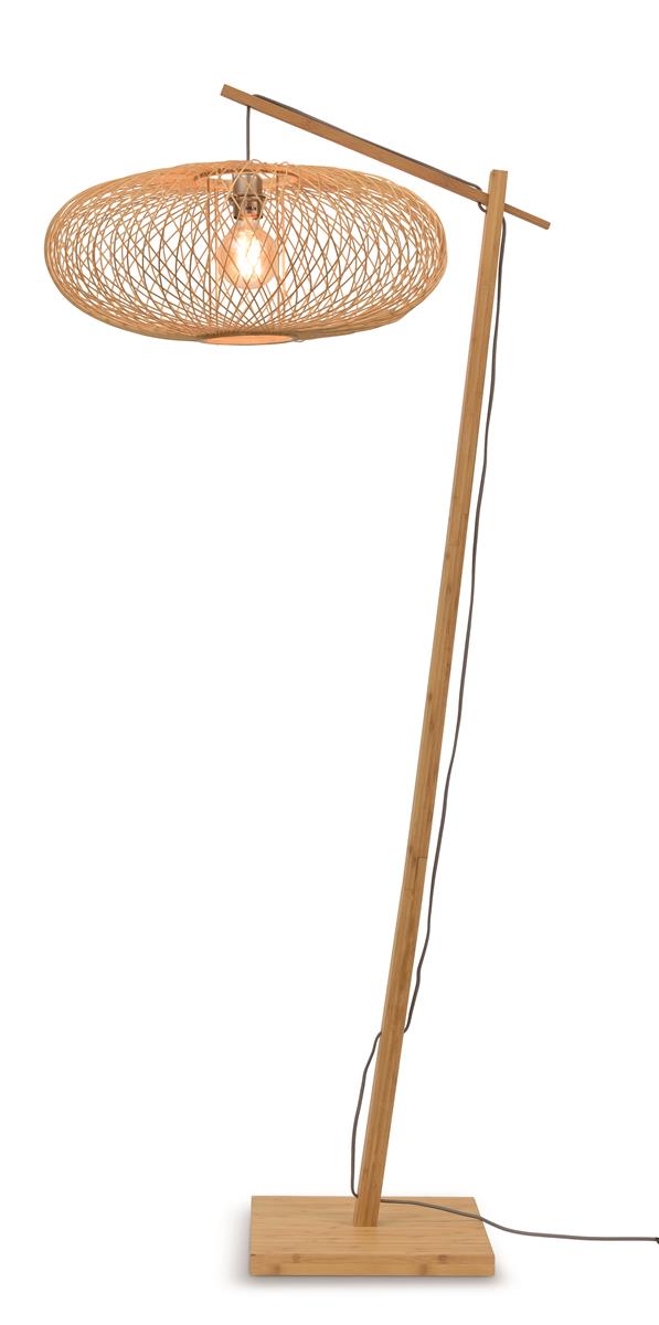 Good&Mojo Stehlampe CANGO braun | 80x60x176cm