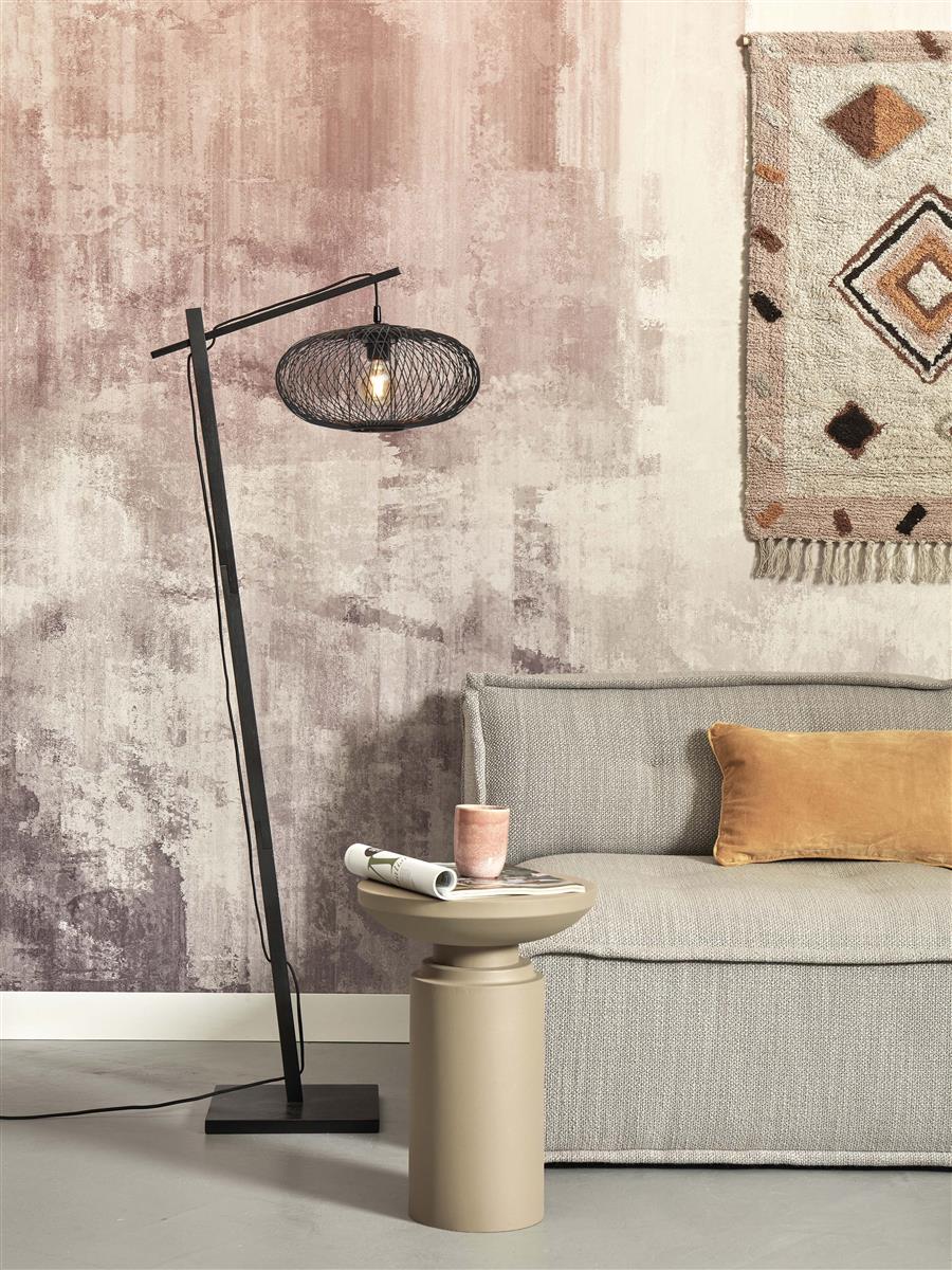 Good&Mojo Stehlampe CANGO schwarz | 62x40x150cm