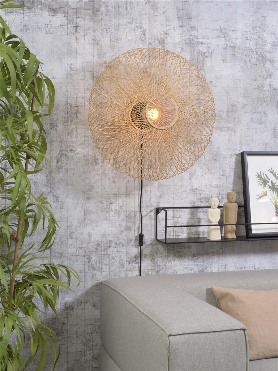 Good&Mojo Wandleuchte CANGO braun | 60x25x60cm