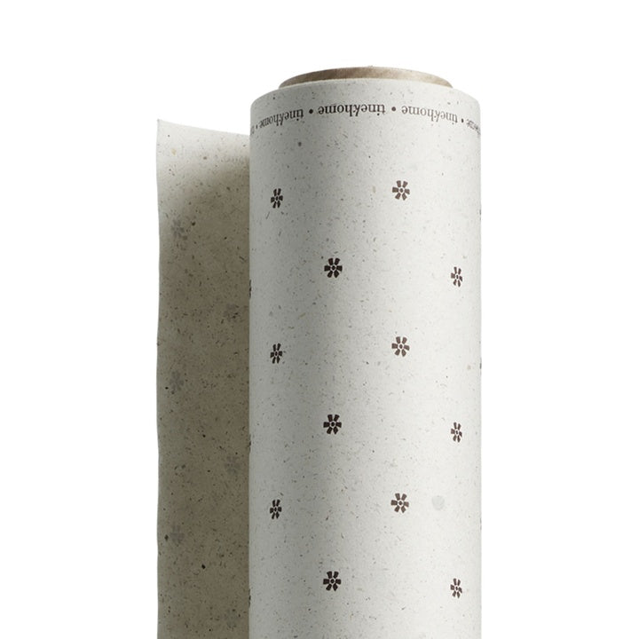 Tine K Home Geschenkpapier WRAPPING CARO MOCCA braun | 70cmx10m