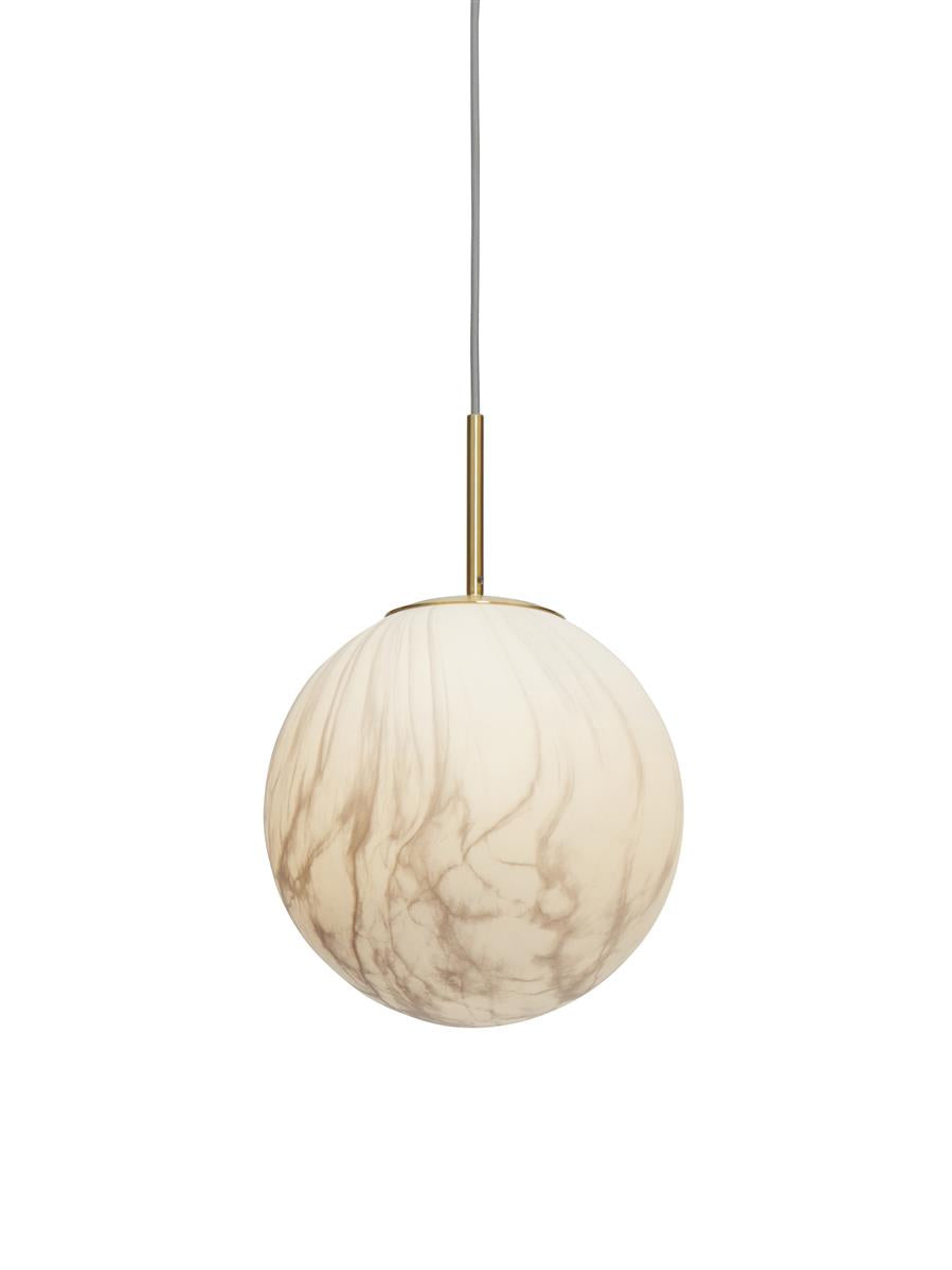 It's about RoMi Hängelampe CARRARA gold | 28x28x42cm