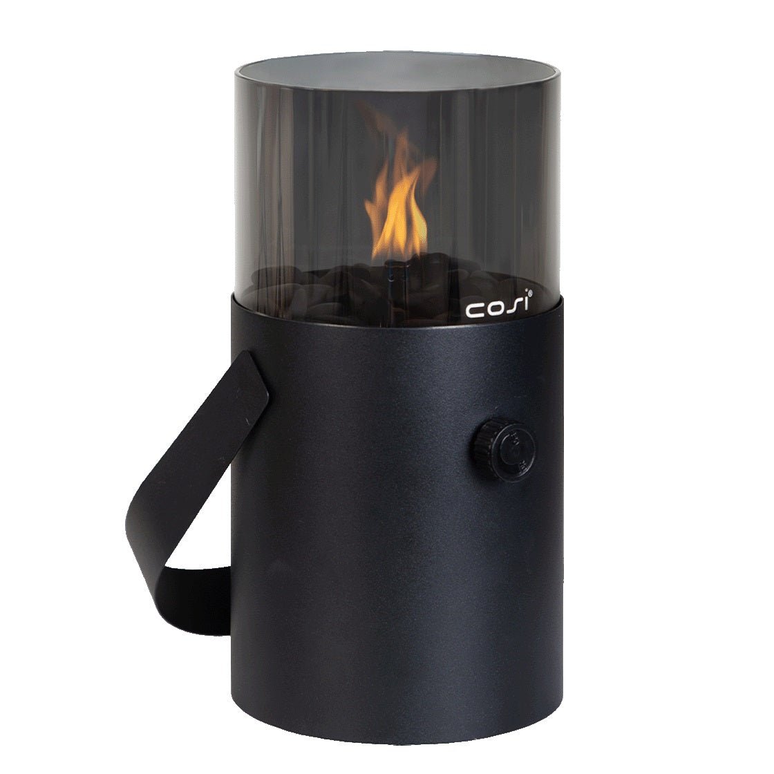 Cosifire Tischfeuer COSISCOOP Original black smoked | Ø 16x30cm - Sir Henrys