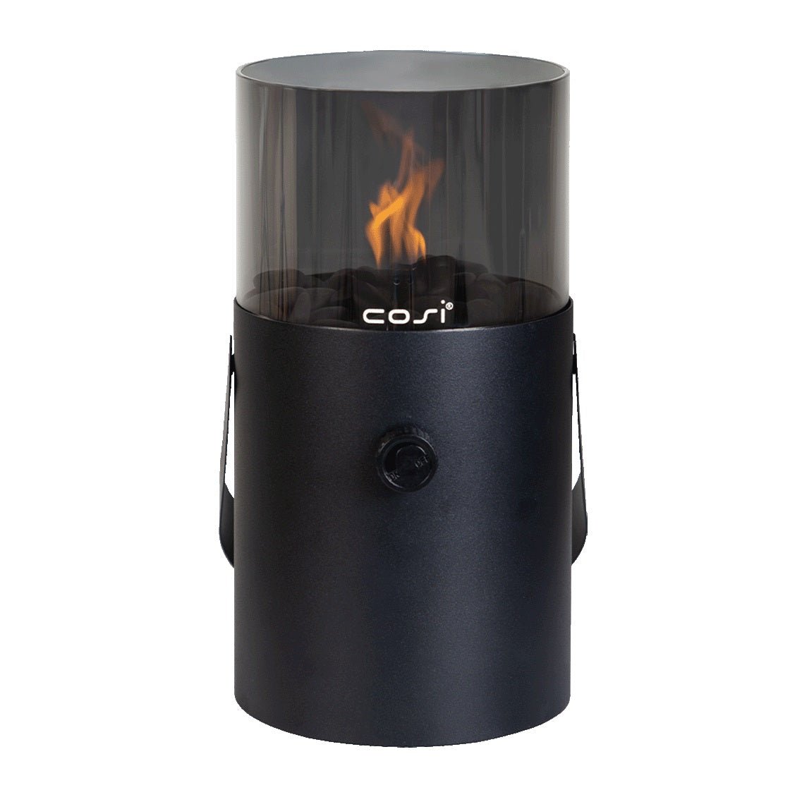 Cosifire Tischfeuer COSISCOOP Original black smoked | Ø 16x30cm - Sir Henrys