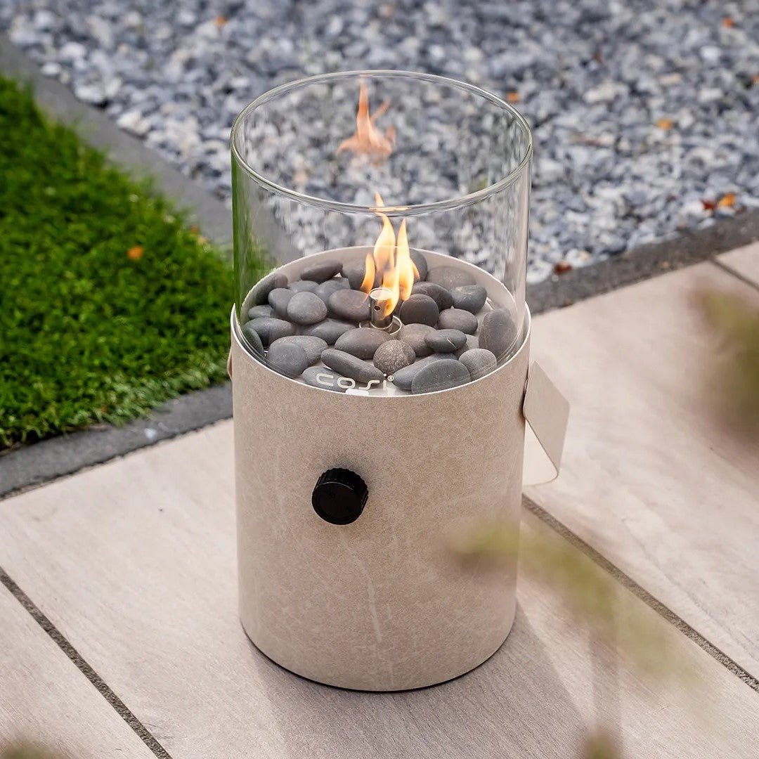 Cosifire Tischfeuer COSISCOOP Original marble stone | Ø 16x30cm - Sir Henrys