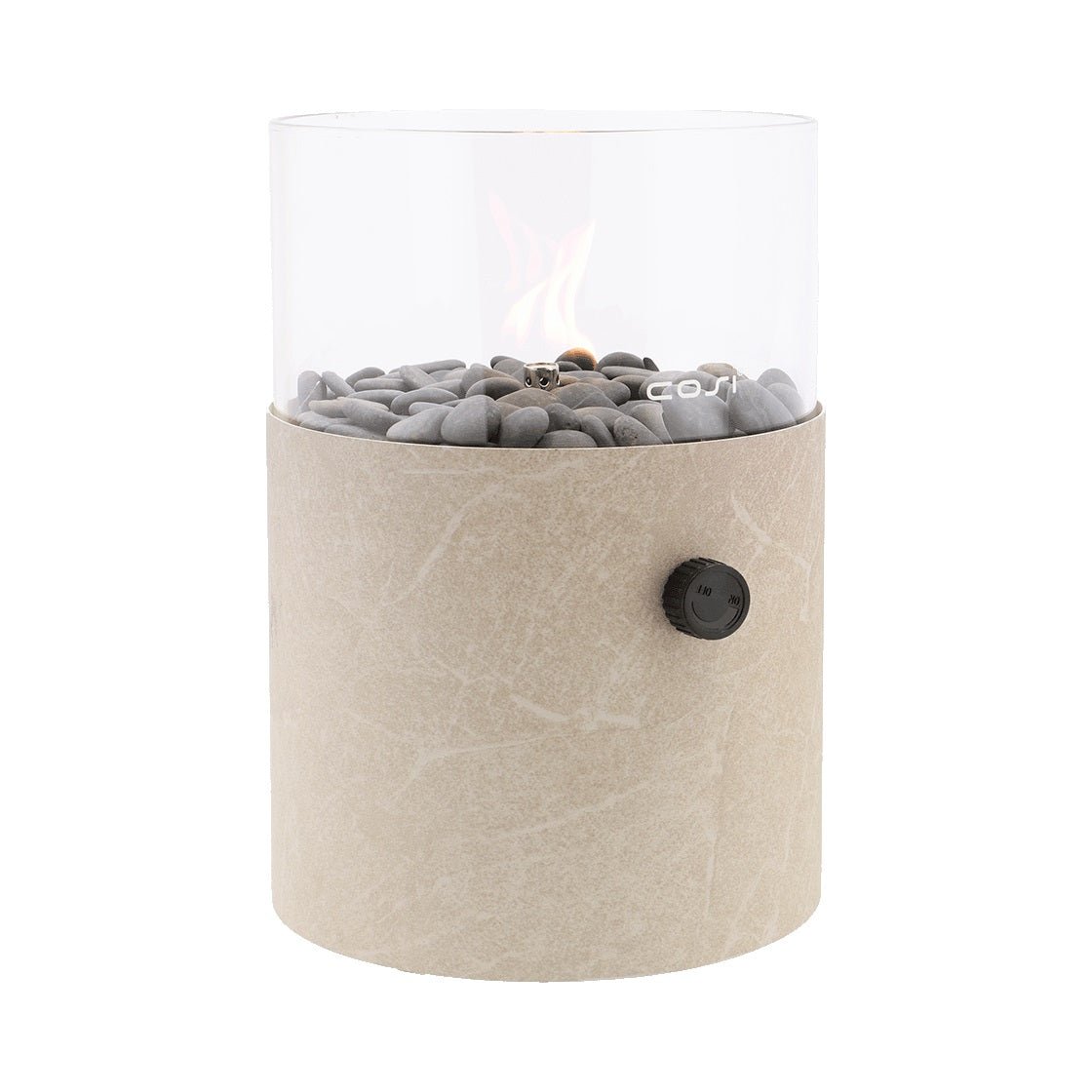 Cosifire Tischfeuer COSISCOOP XL marble stone | Ø 20,5x30cm - Sir Henrys