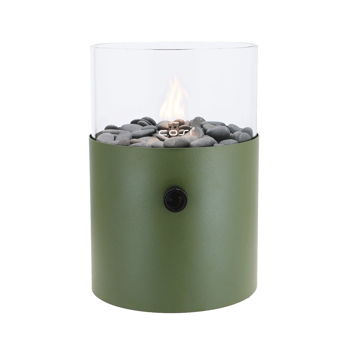 Cosifire Tischfeuer COSISCOOP XL moss green | Ø 20,5x30cm - Sir Henrys