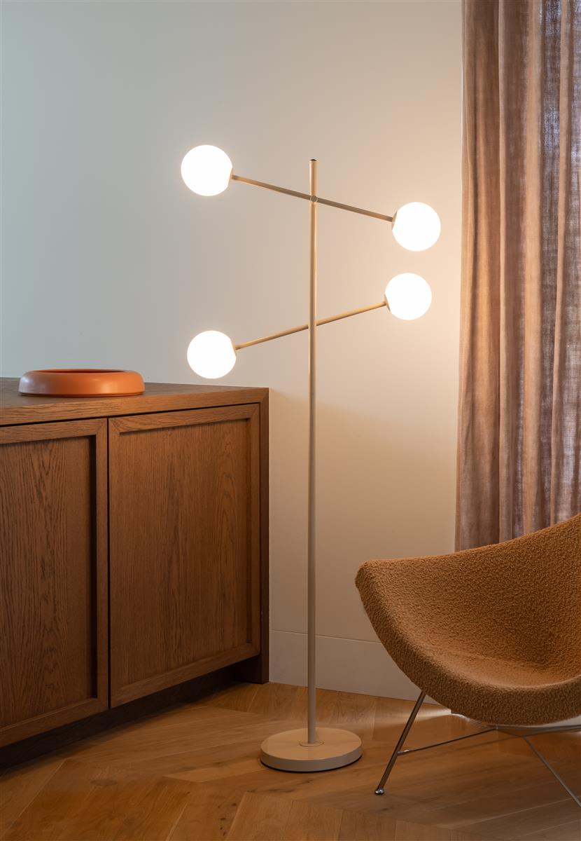 It's about RoMi Stehlampe COPENHAGEN beige | 48x26x170cm
