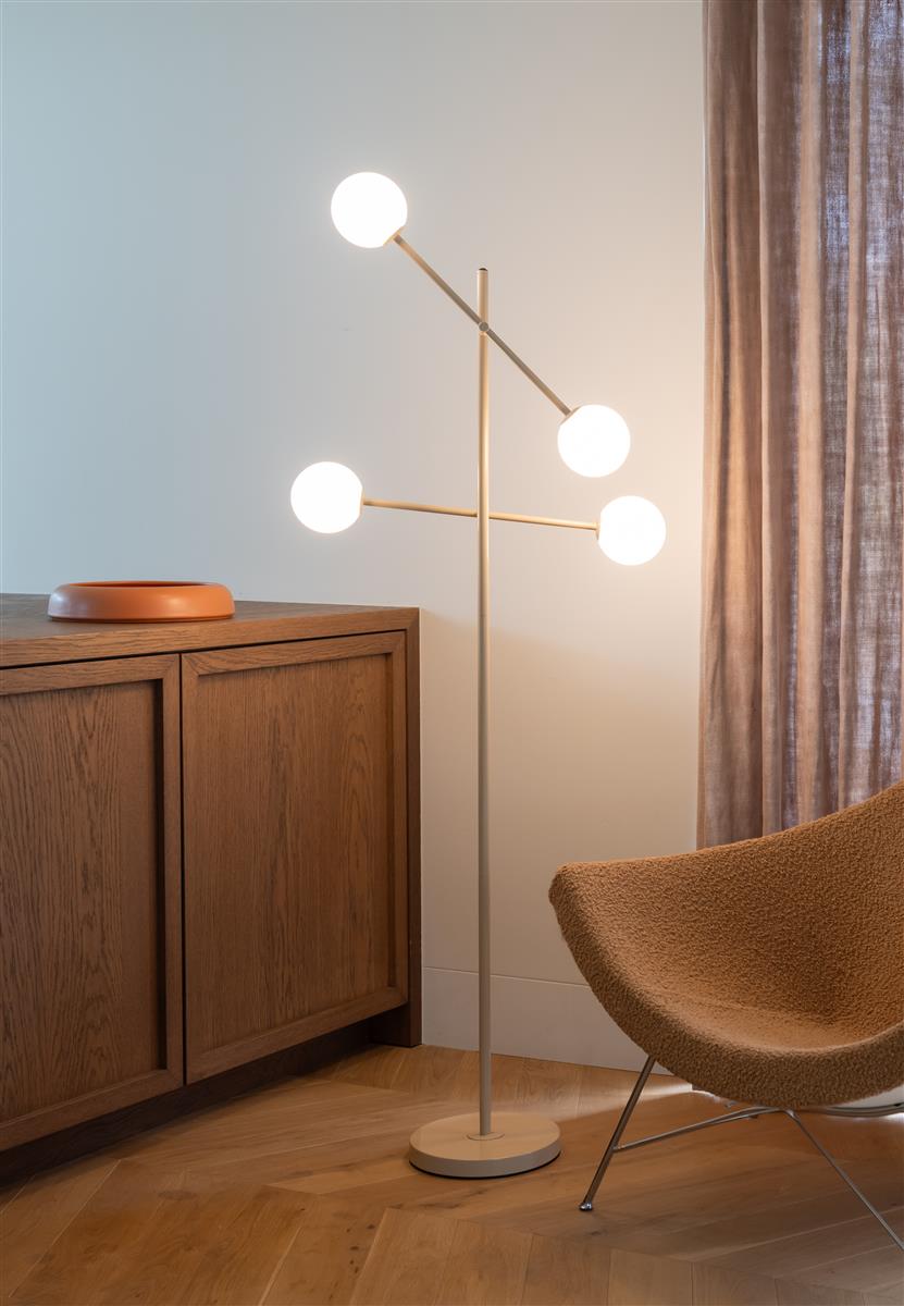 It's about RoMi Stehlampe COPENHAGEN beige | 48x26x170cm
