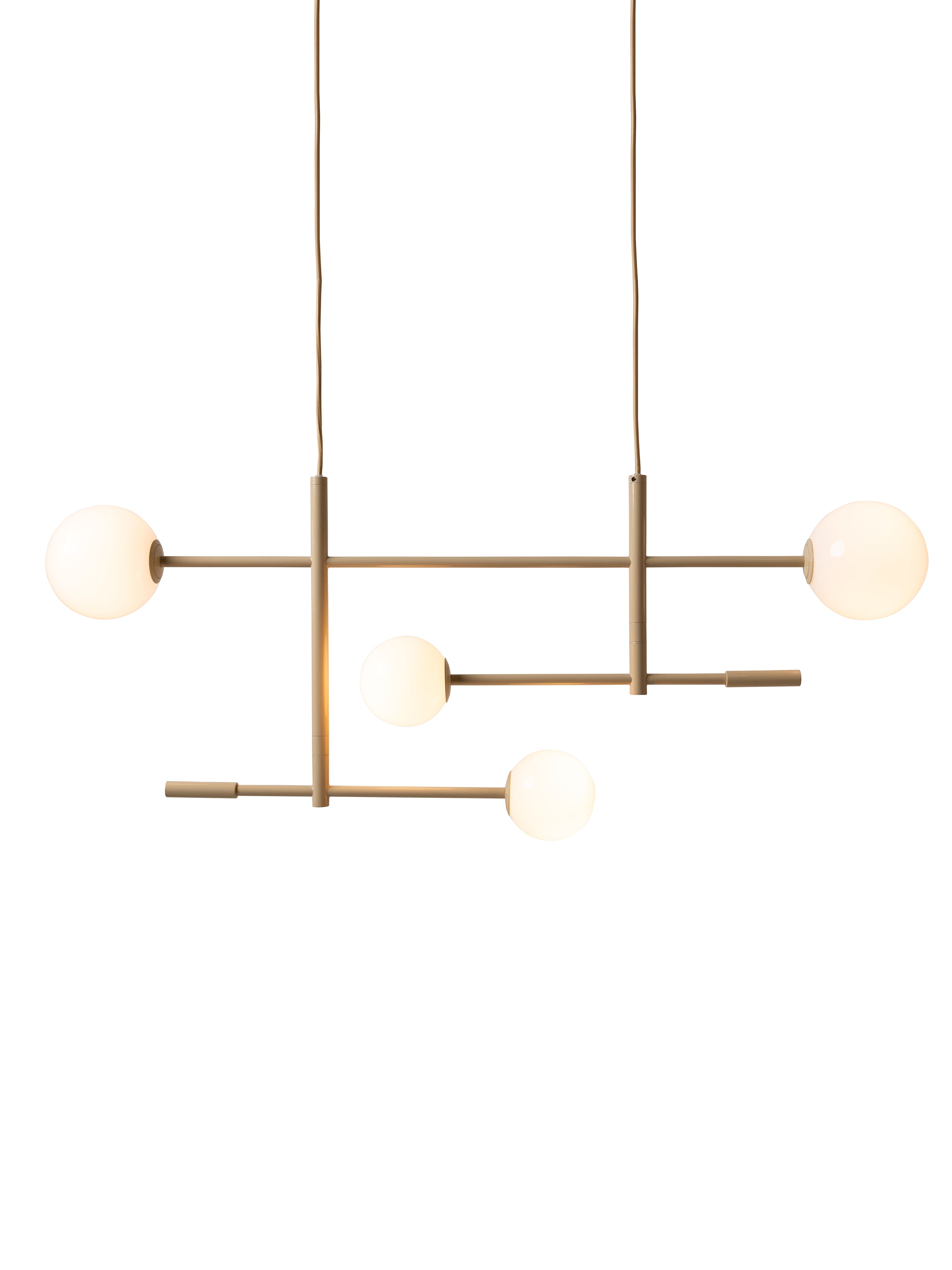 It's about RoMi Pendelleuchte COPENHAGEN beige | 97x13x215cm