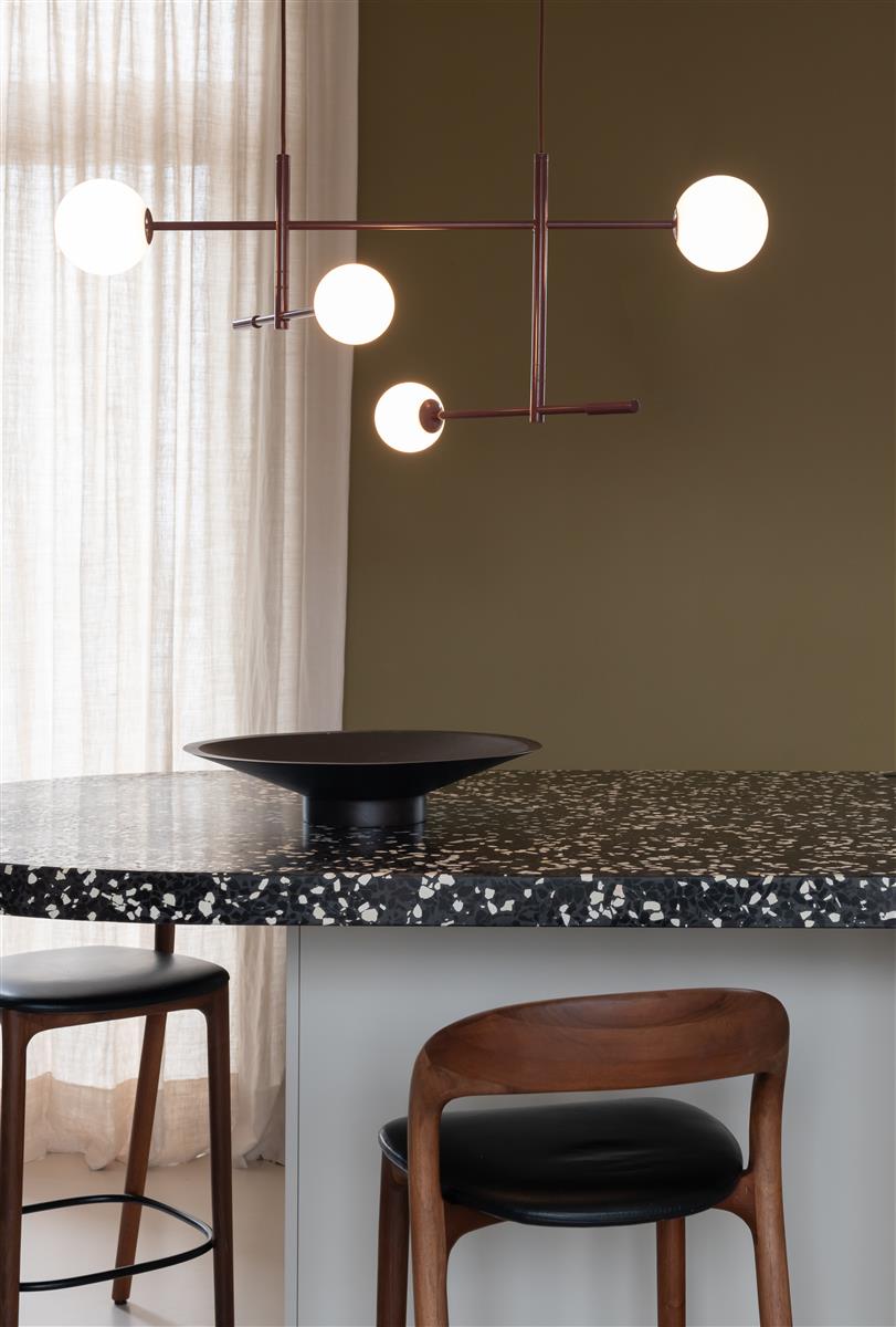 It's about RoMi Pendelleuchte COPENHAGEN burgund | 97x13x215cm