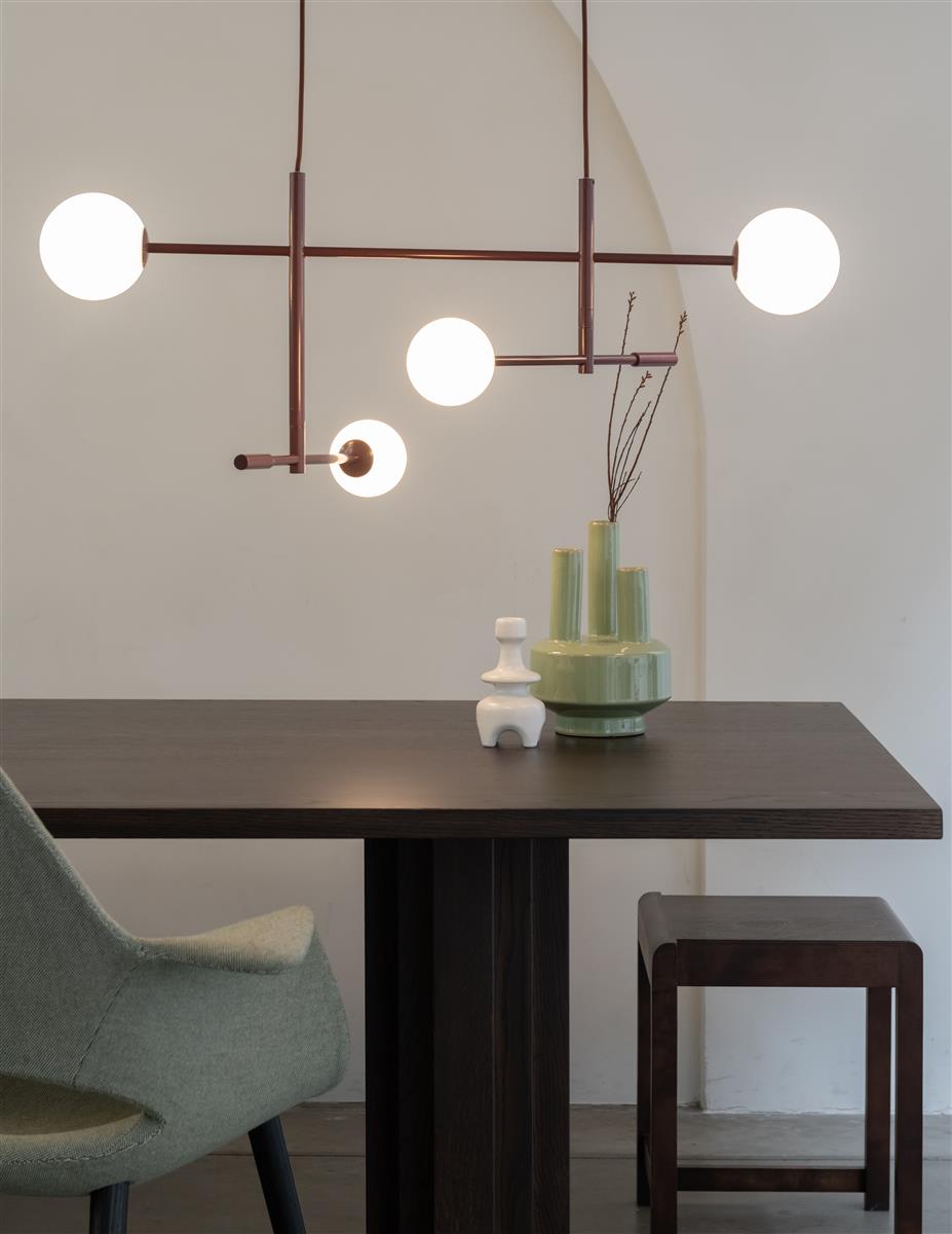 It's about RoMi Pendelleuchte COPENHAGEN burgund | 97x13x215cm