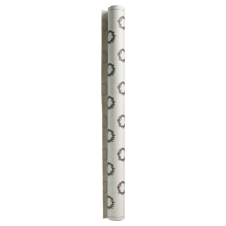 Tine K Home Geschenkpapier WRAPPING CYPRESS MOCCA braun | 70cmx10m