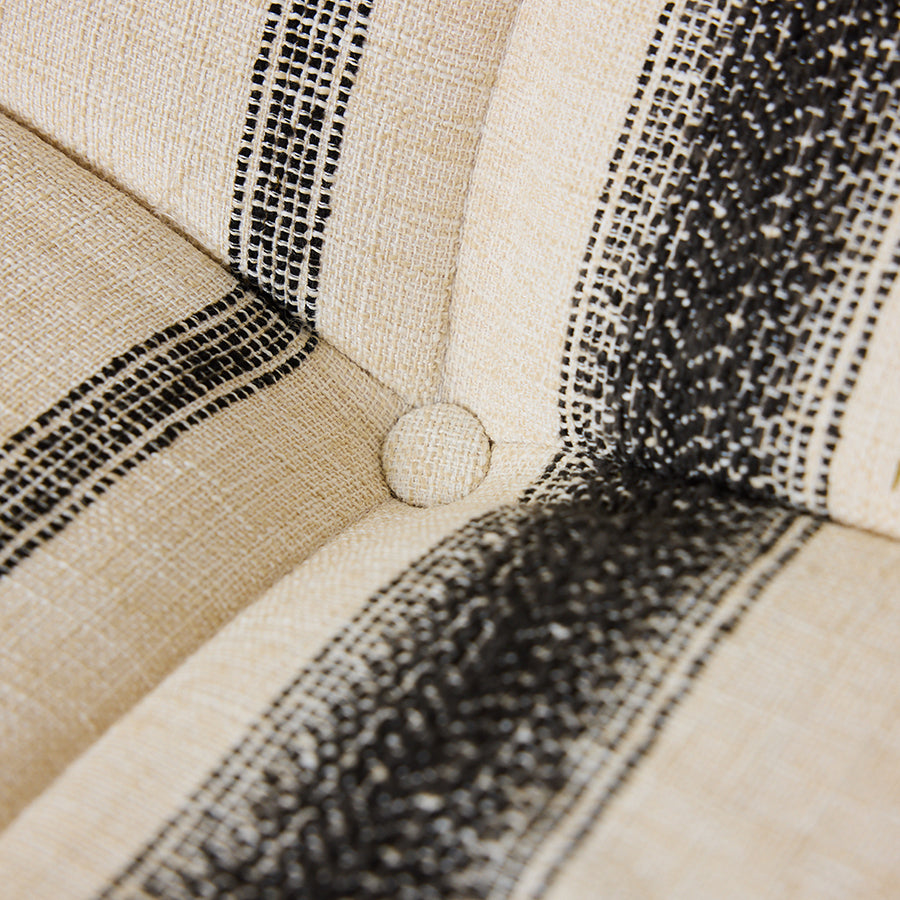 Hkliving LAZY LOUNGE CHAIR outdoor chalkstripe