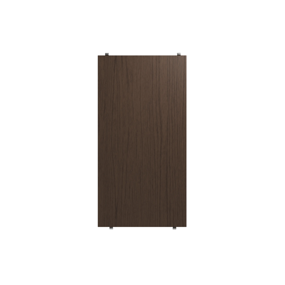 String Furniture Regalboden B58 x T30, Dunkel gebeizte eiche, 3er Pack