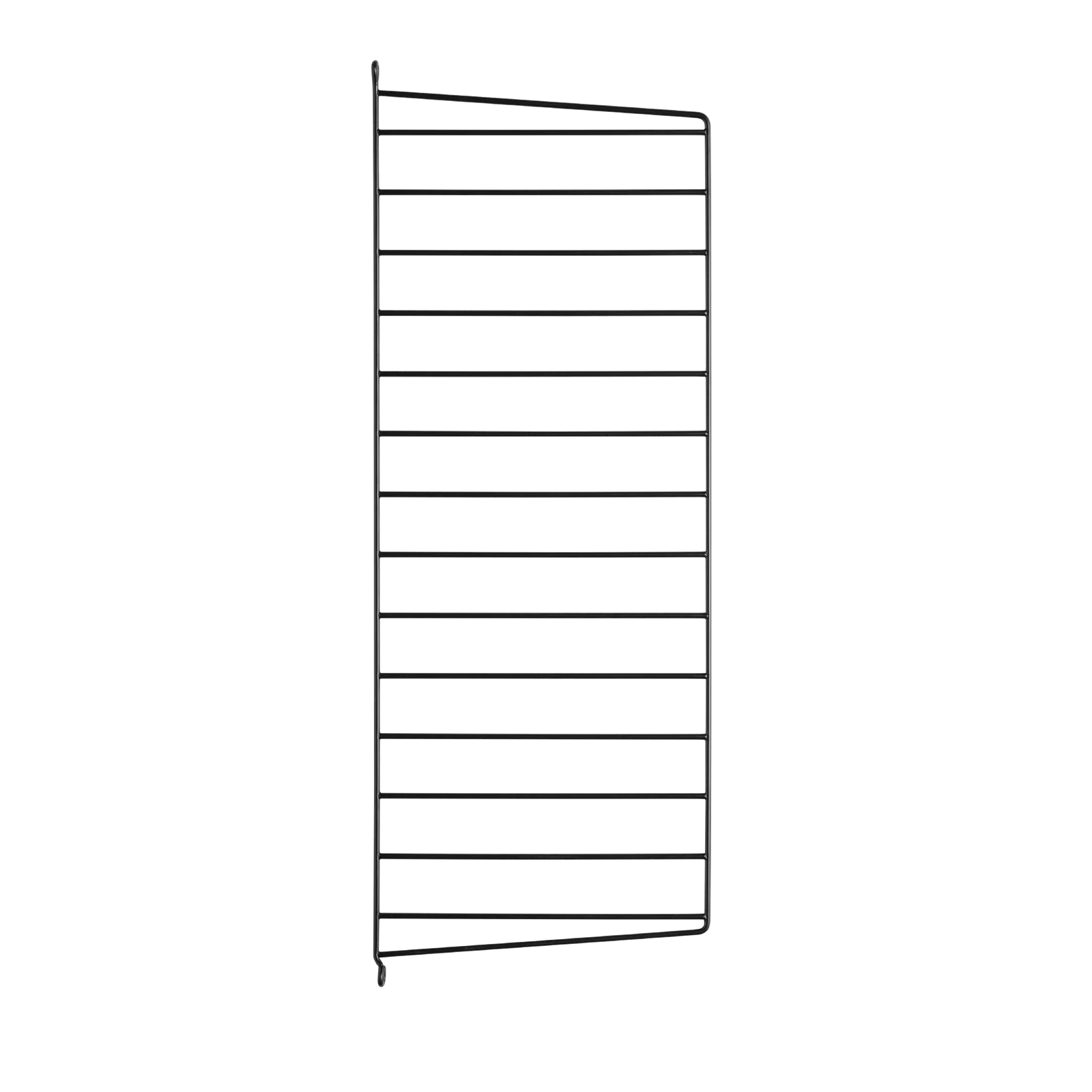 String Furniture Wandleiter T30 x H75, Schwarz, 1er Pack
