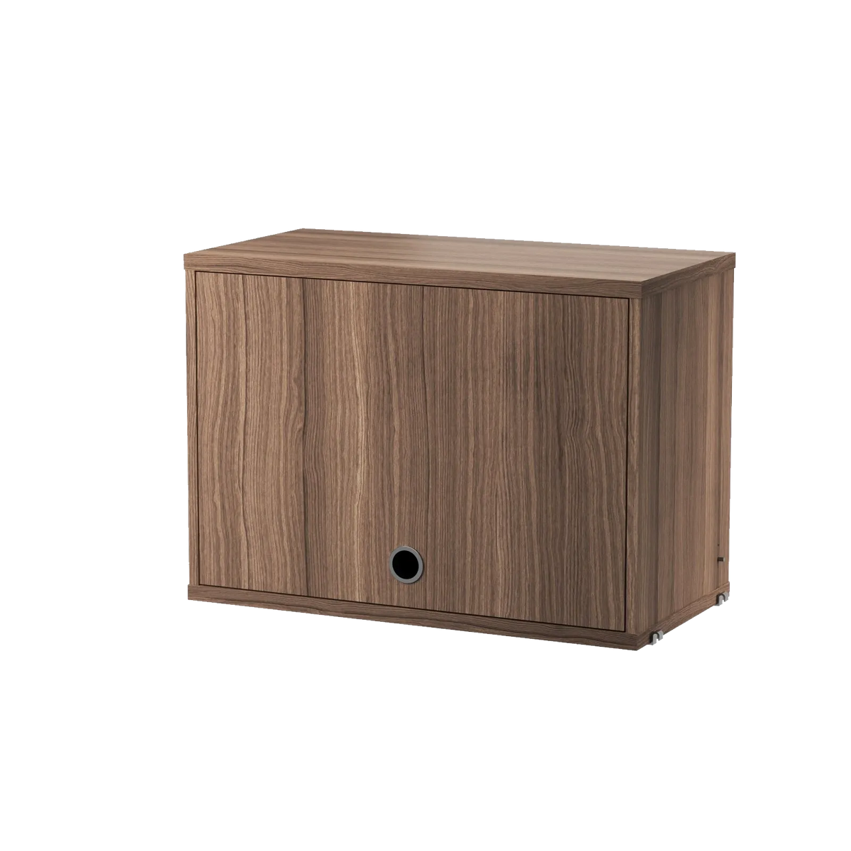 String Furniture Schrank mit Klapptür B58 x T30 x H42, Walnuß