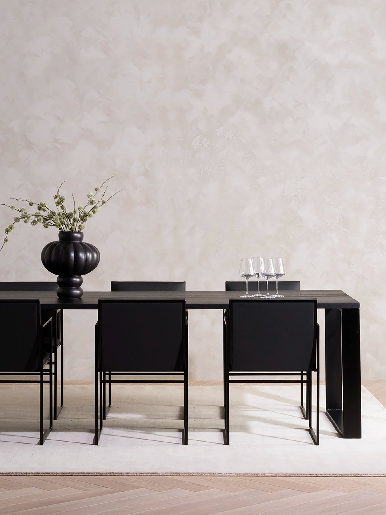 by Crea® Esstisch DIANA Schwarze Eiche