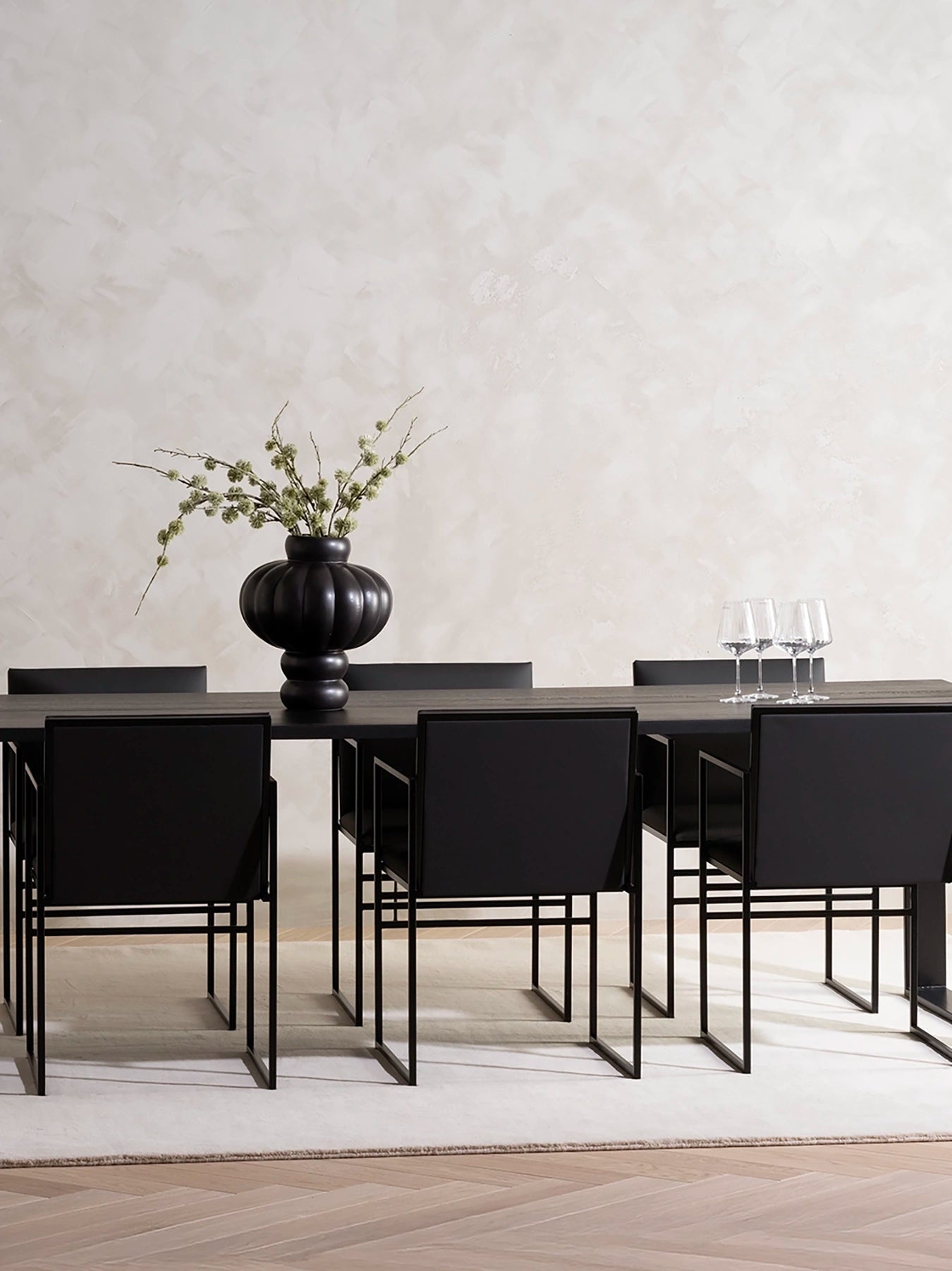 by Crea® Esstisch DIANA Schwarze Eiche
