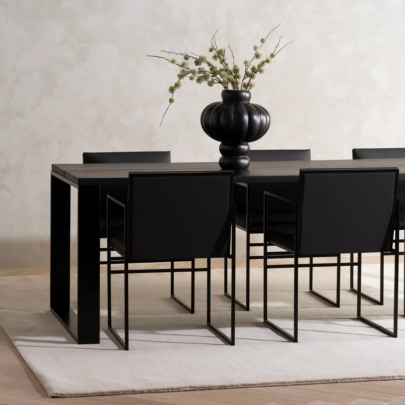 by Crea® Esstisch DIANA Schwarze Eiche