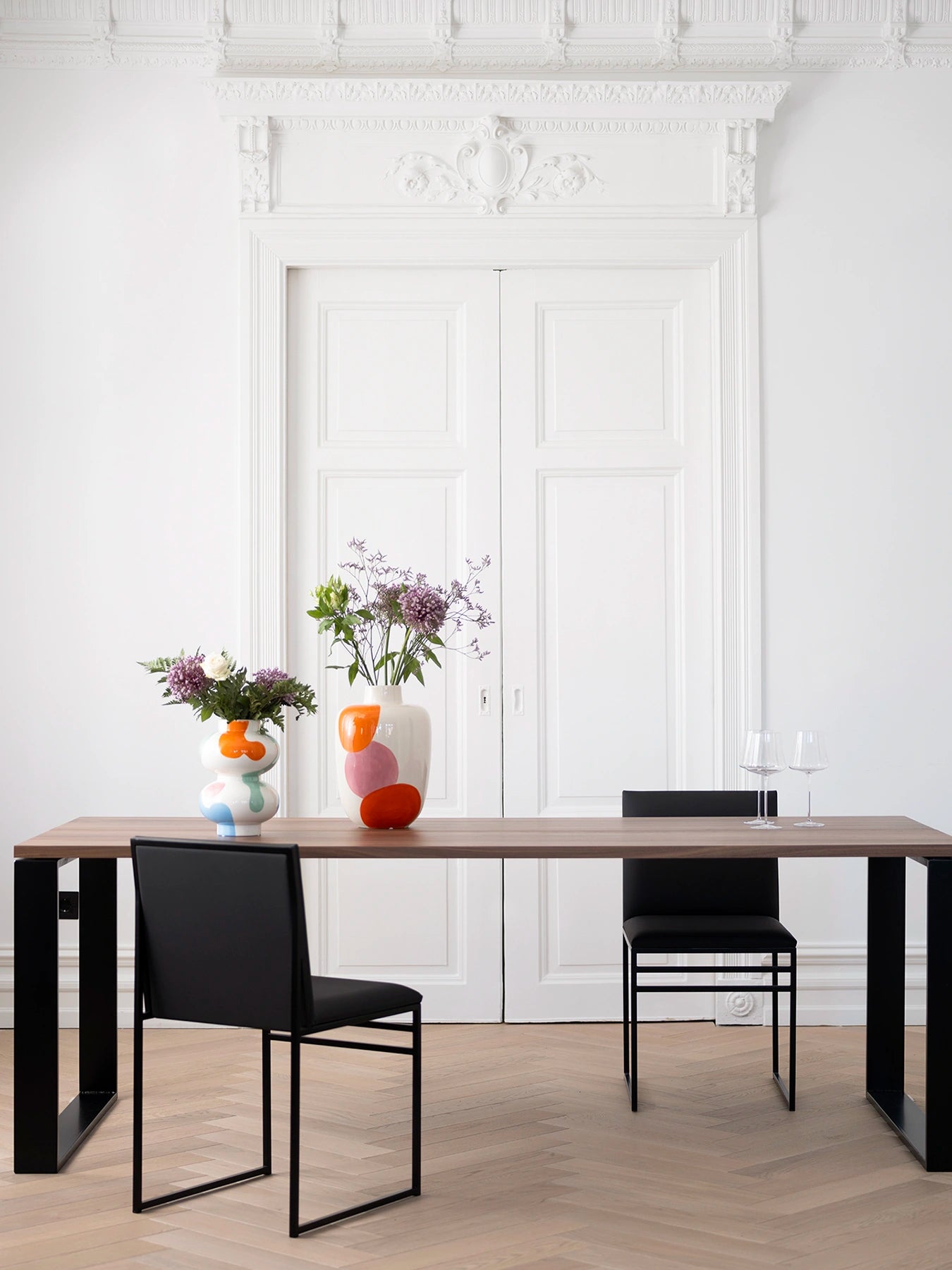 by Crea® Esstisch DIANA Dunkle Eiche
