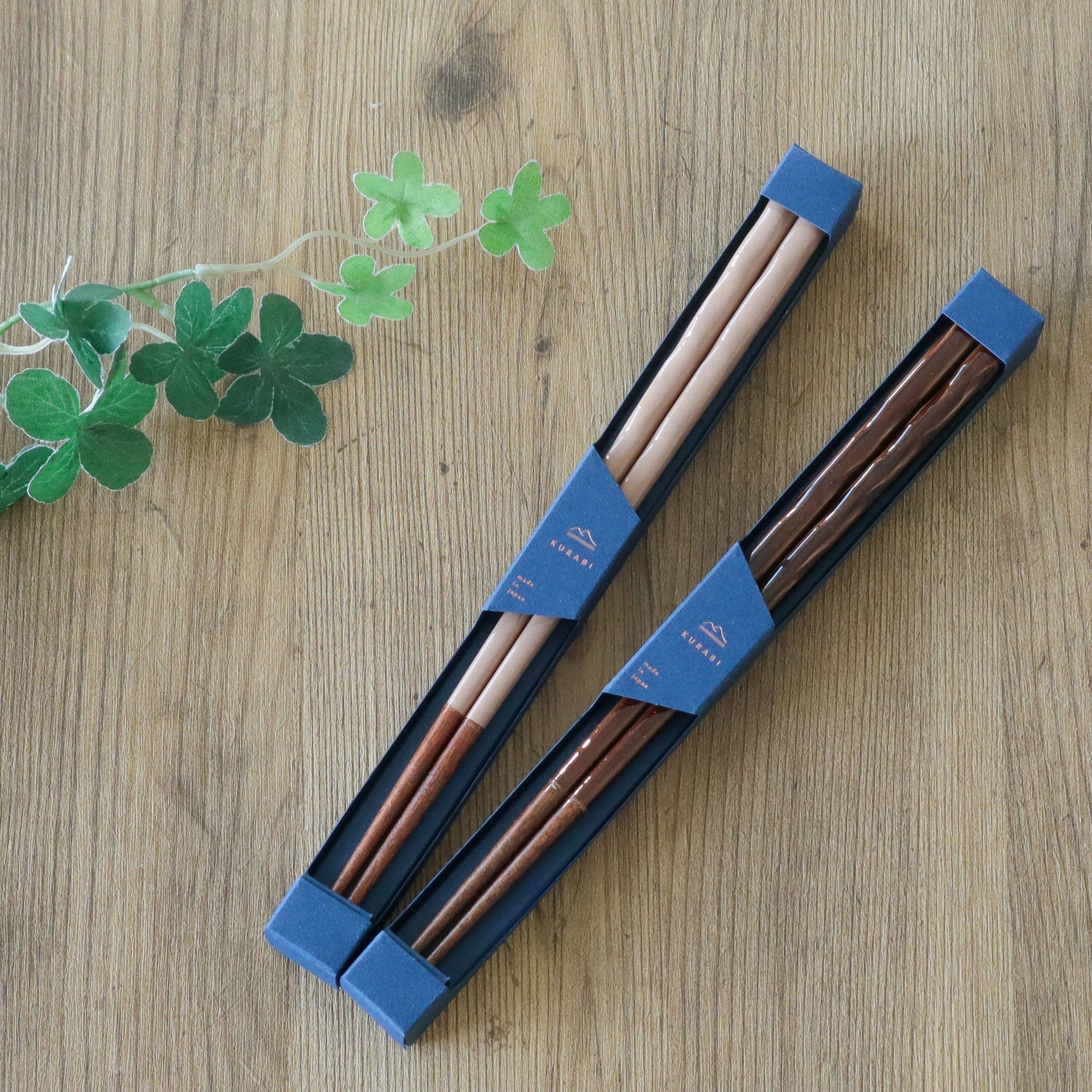 DiGRAFT Essstäbchen Chopsticks KURABI Brown Japan | 23cm - Sir Henrys