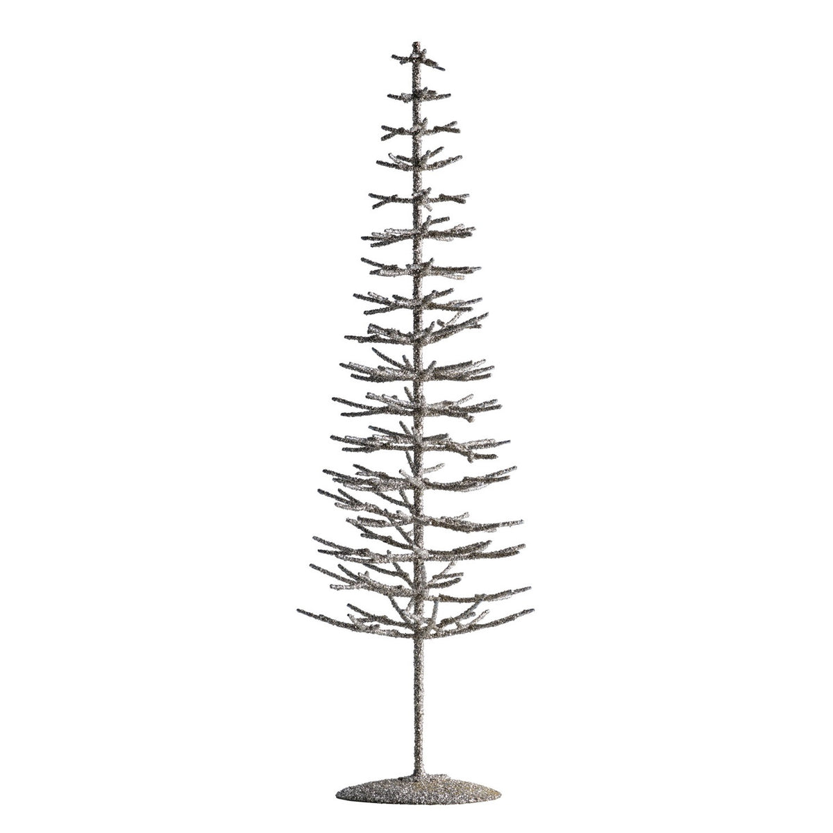 Tine K Home Weihnachtsbaum GLITTER TREE silber glitzer | 40cm