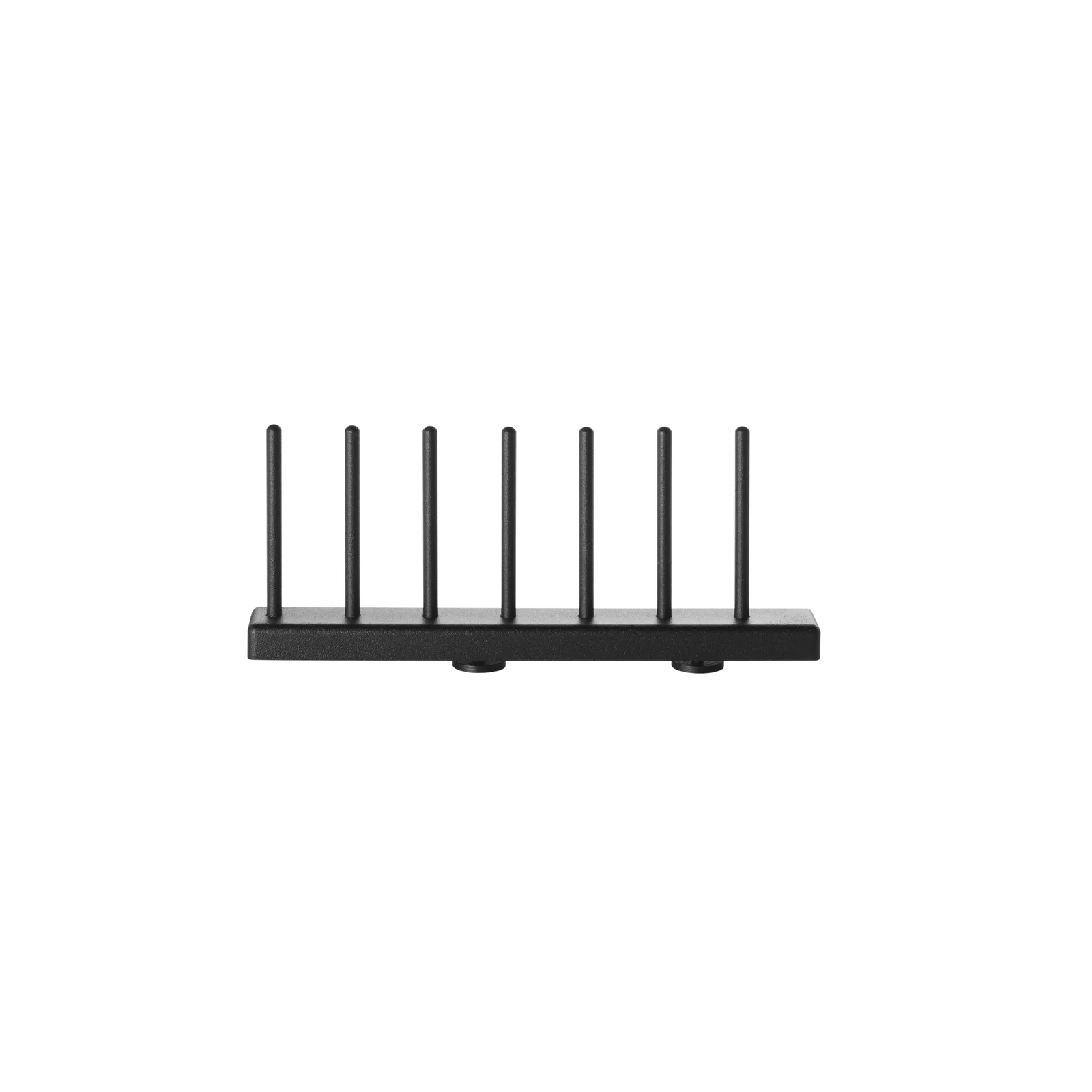 String Furniture Tellerablage Schwarz, 2er Pack