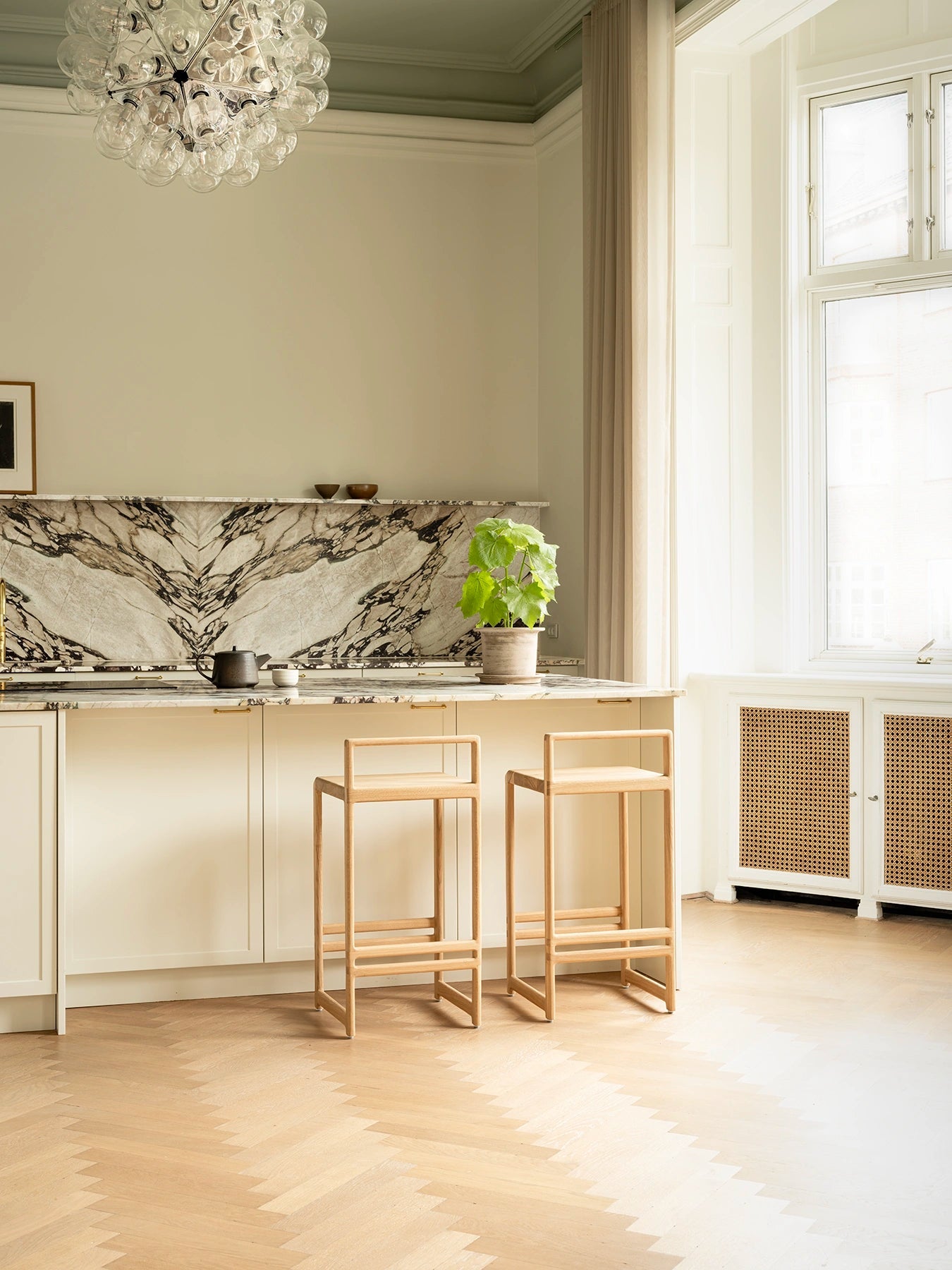 by Crea® Barhocker EBBA Eiche Natur