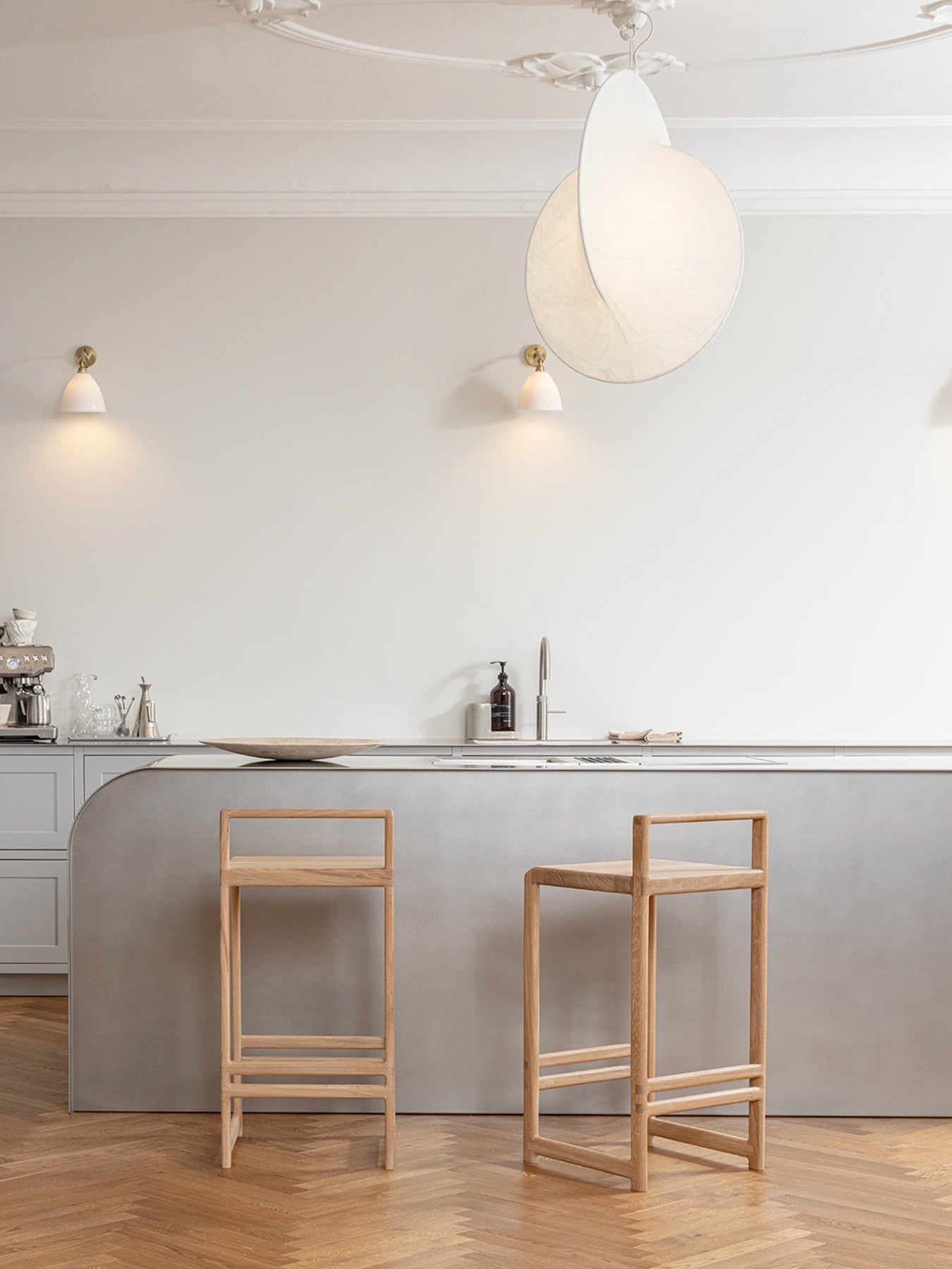 by Crea® Barhocker EBBA Eiche Natur