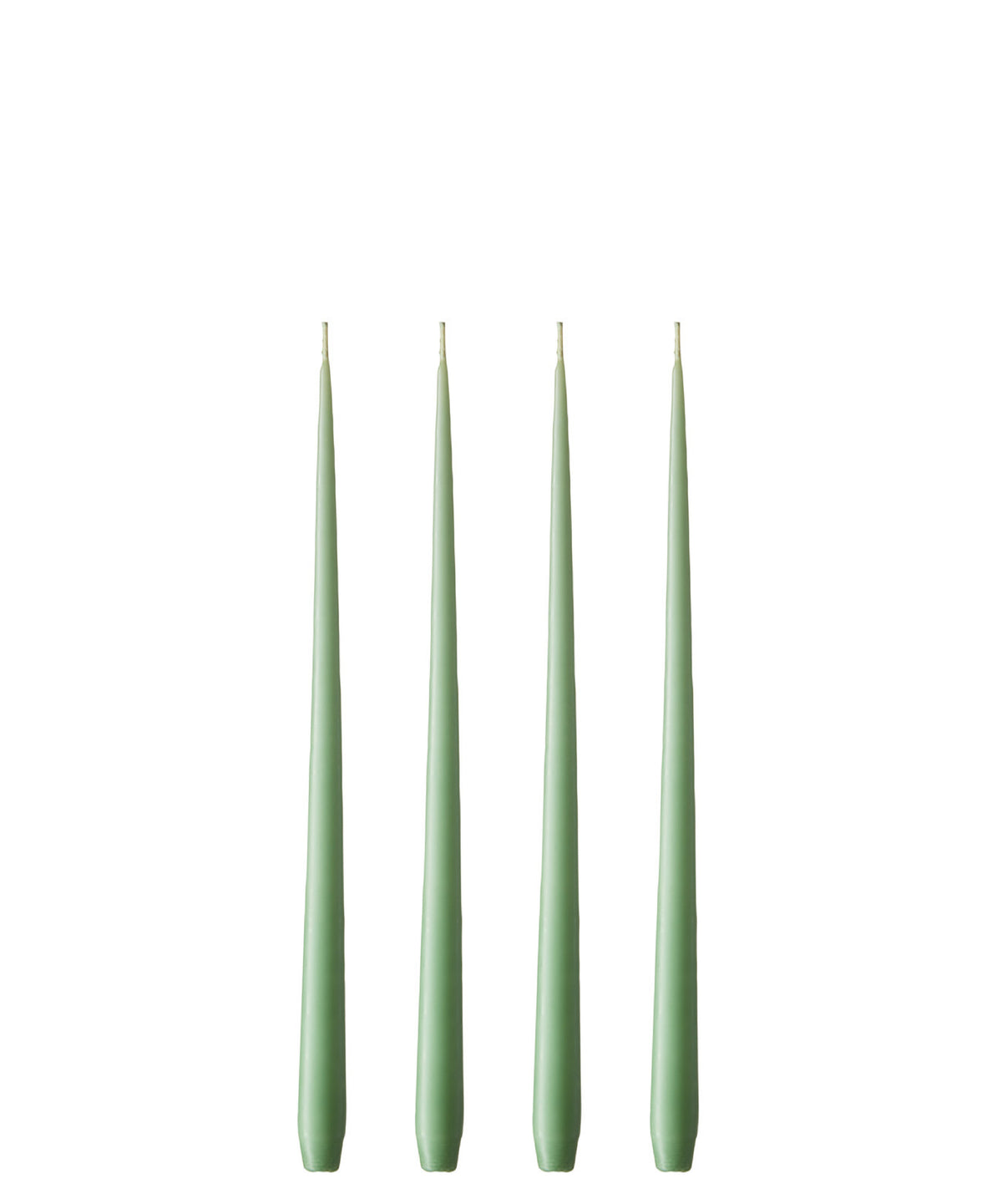 STOFF Nagel 4x Stabkerze von Ester & Erik 66 eucalyptus | Ø2,6x32 cm