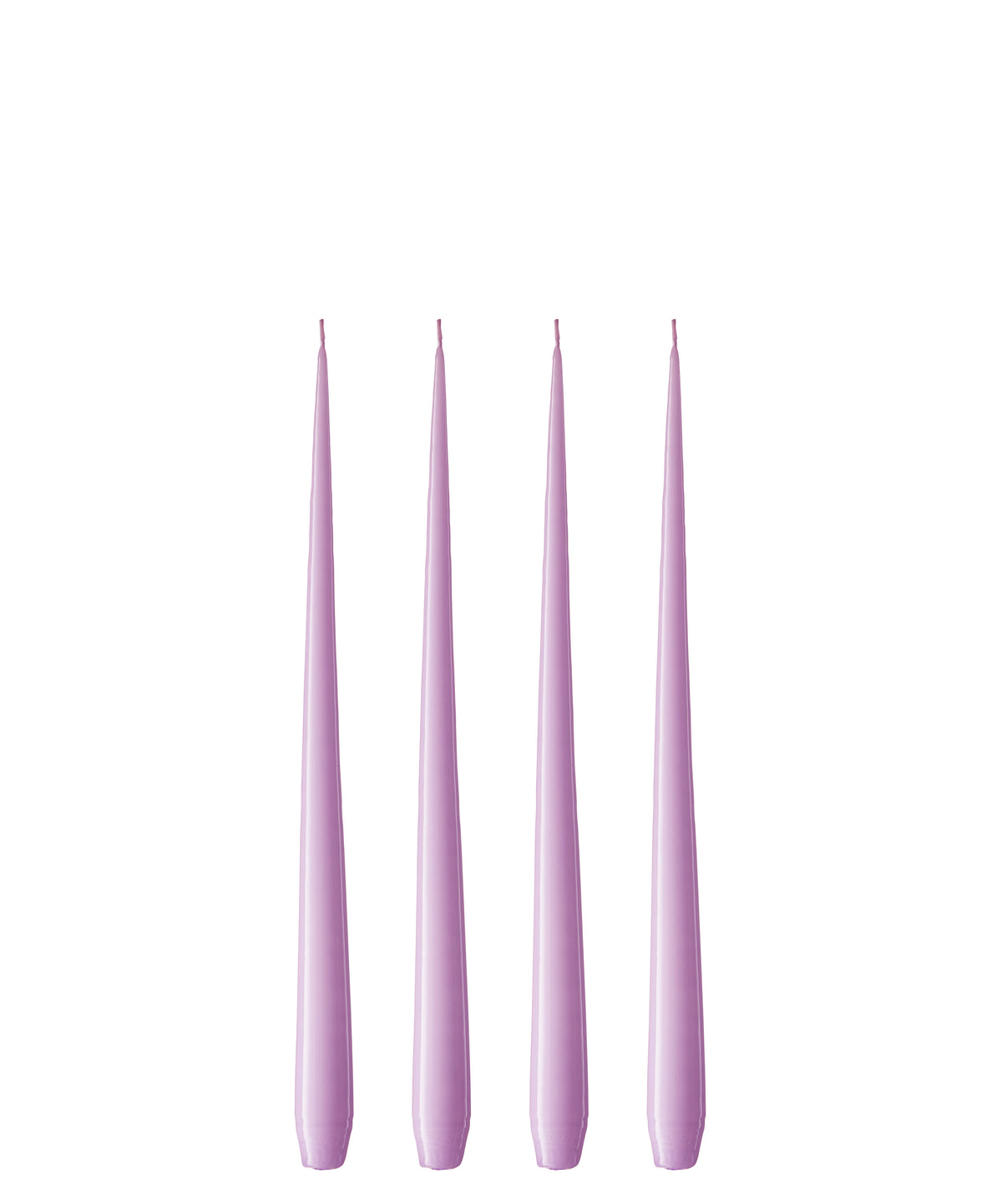 STOFF Nagel 4x Stabkerze von Ester & Erik 07 crocus delight | Ø2,6x32 cm