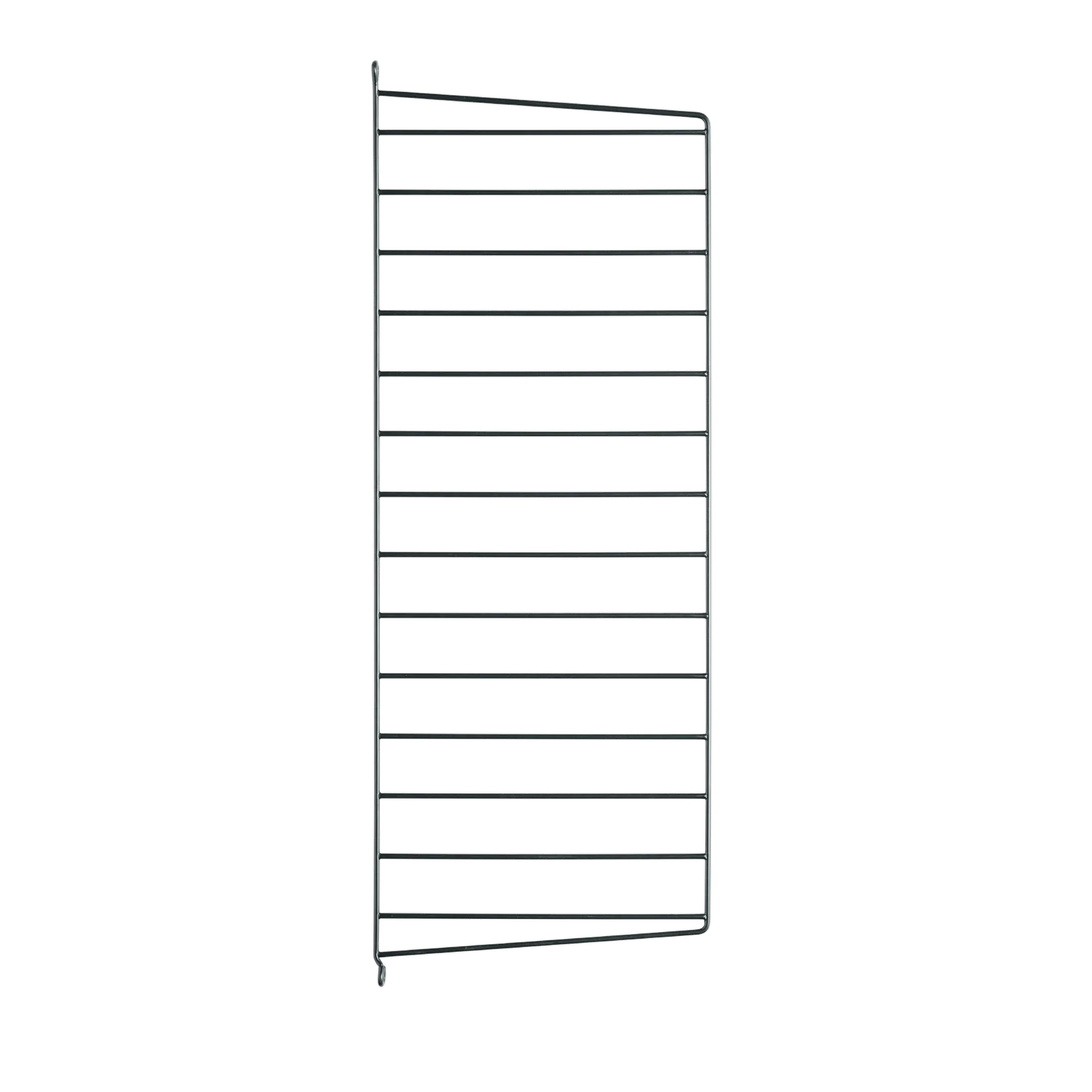 String Furniture Wandleiter T30 x H75, Dunkelgrau, 2er Pack