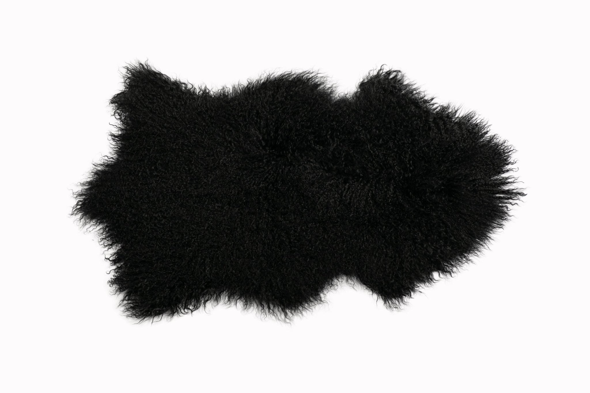 Fibre by Auskin Tibetlammfell BLACK schwarz 80cm - Sir Henrys