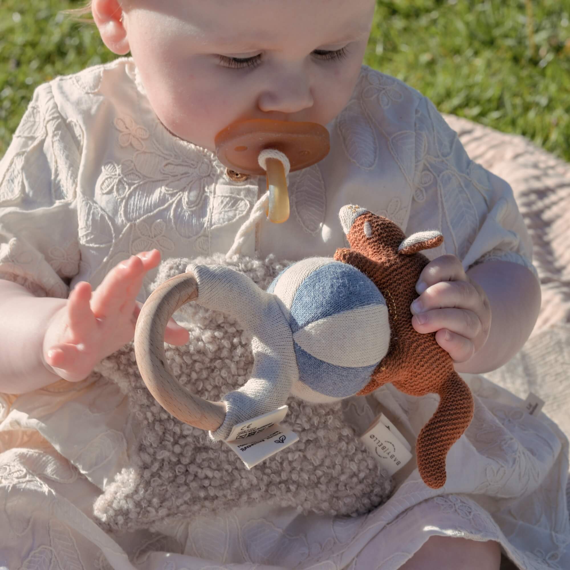 Baby Bello Rassel FREY THE RED FOX - BLUEBERRY CIRCUS BALL