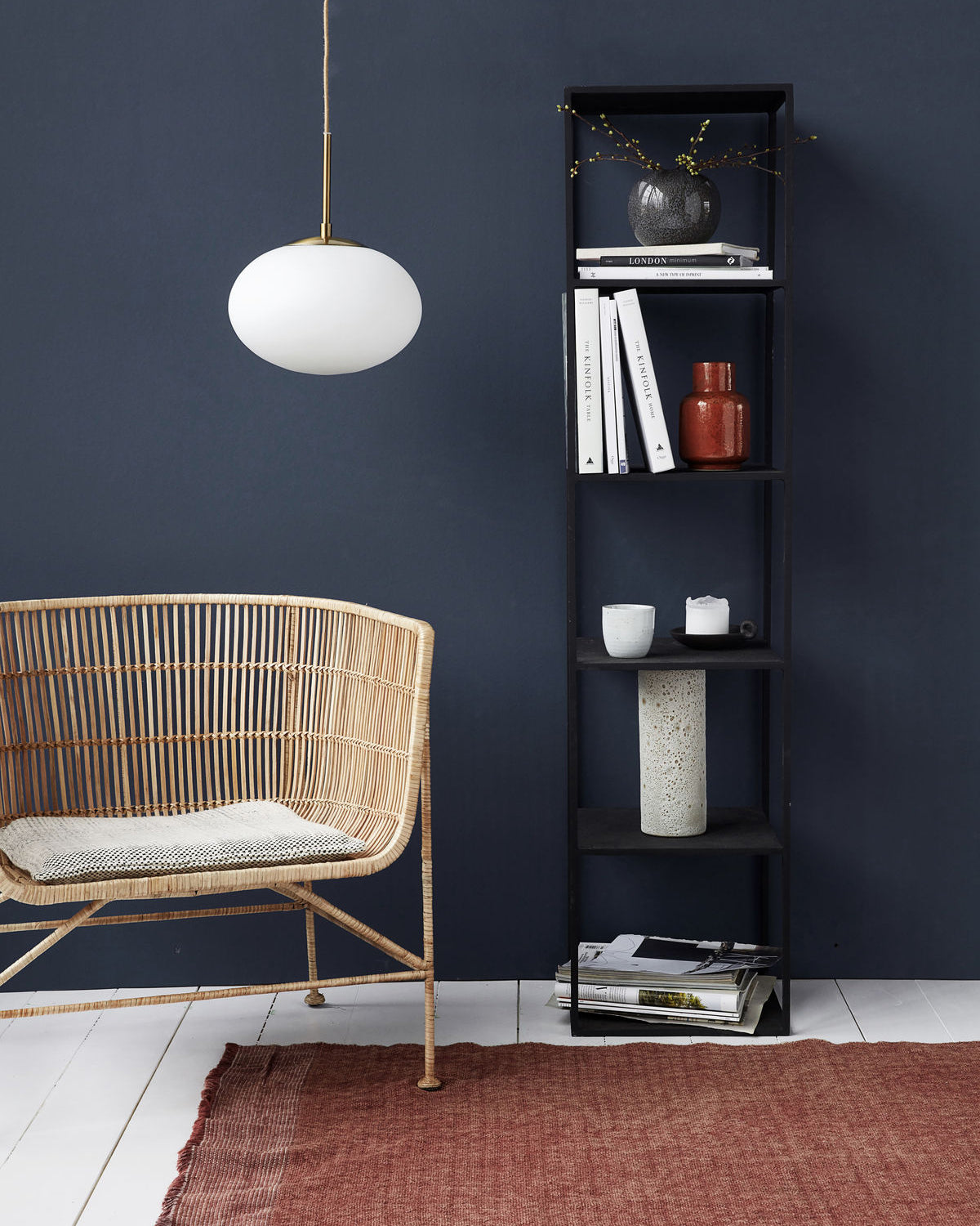 House Doctor Lampe OPAL Weiß | 30x30x35cm